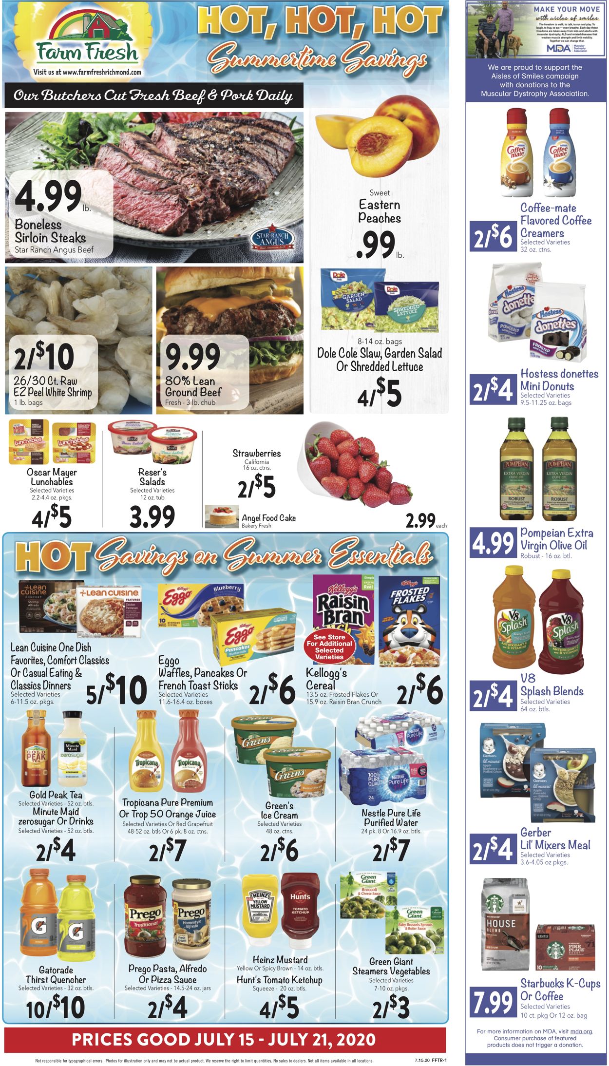 Farm Fresh Weekly Ad Circular - valid 07/15-07/21/2020 (Page 3)