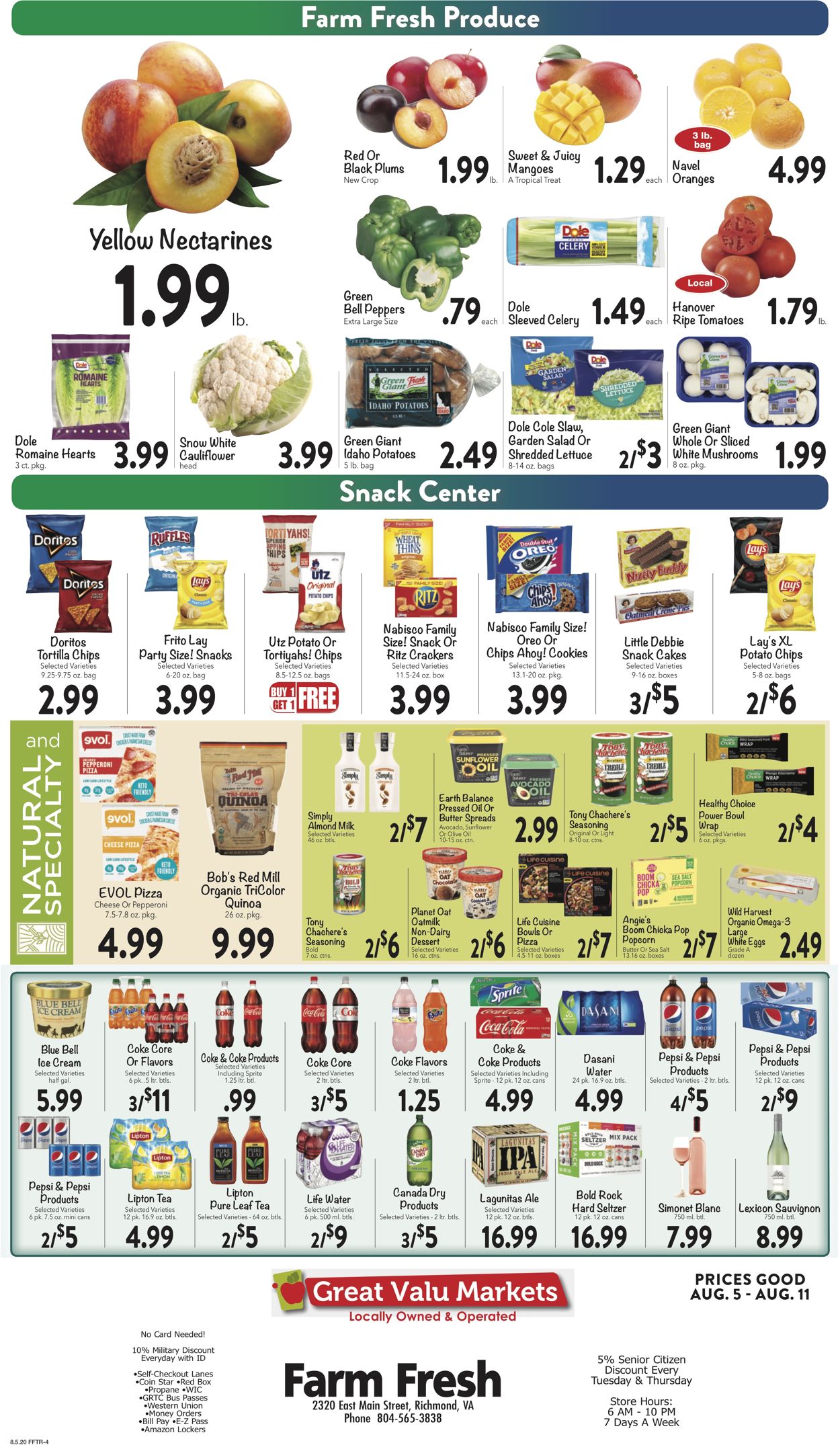 Farm Fresh Weekly Ad Circular - valid 08/05-08/11/2020 (Page 4)