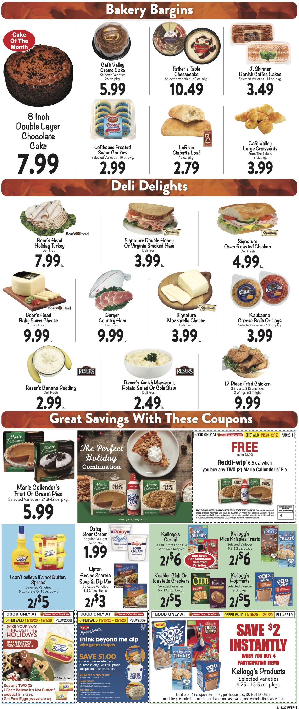 Farm Fresh Thanksgiving 2020 Weekly Ad Circular - valid 11/18-12/01/2020 (Page 3)