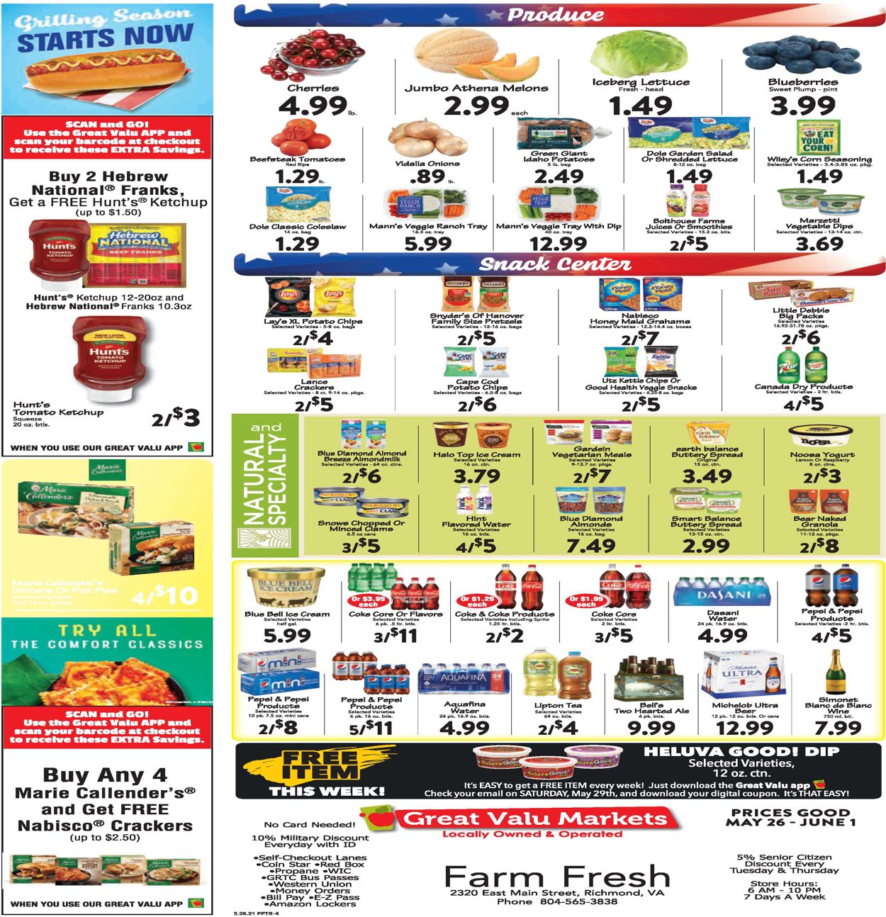 Farm Fresh Weekly Ad Circular - valid 05/26-06/01/2021 (Page 4)