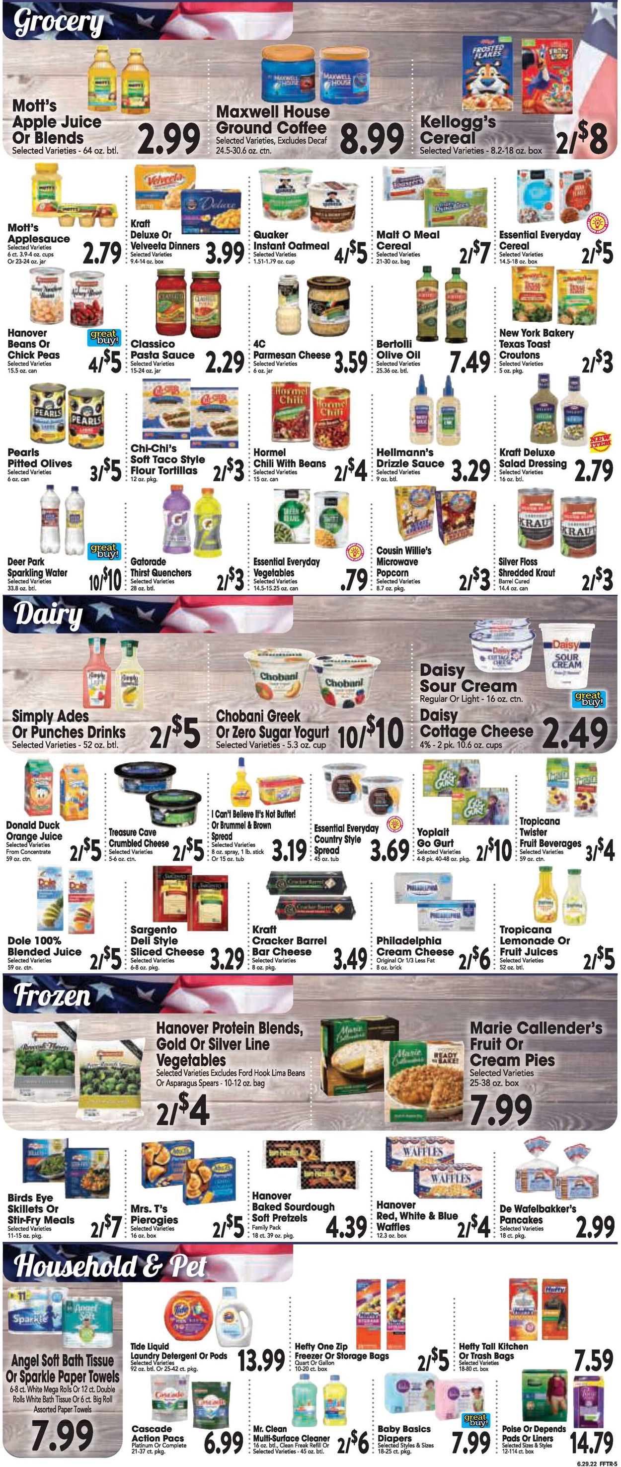 Farm Fresh - 4th of July Sale Weekly Ad Circular - valid 06/29-07/05/2022 (Page 5)
