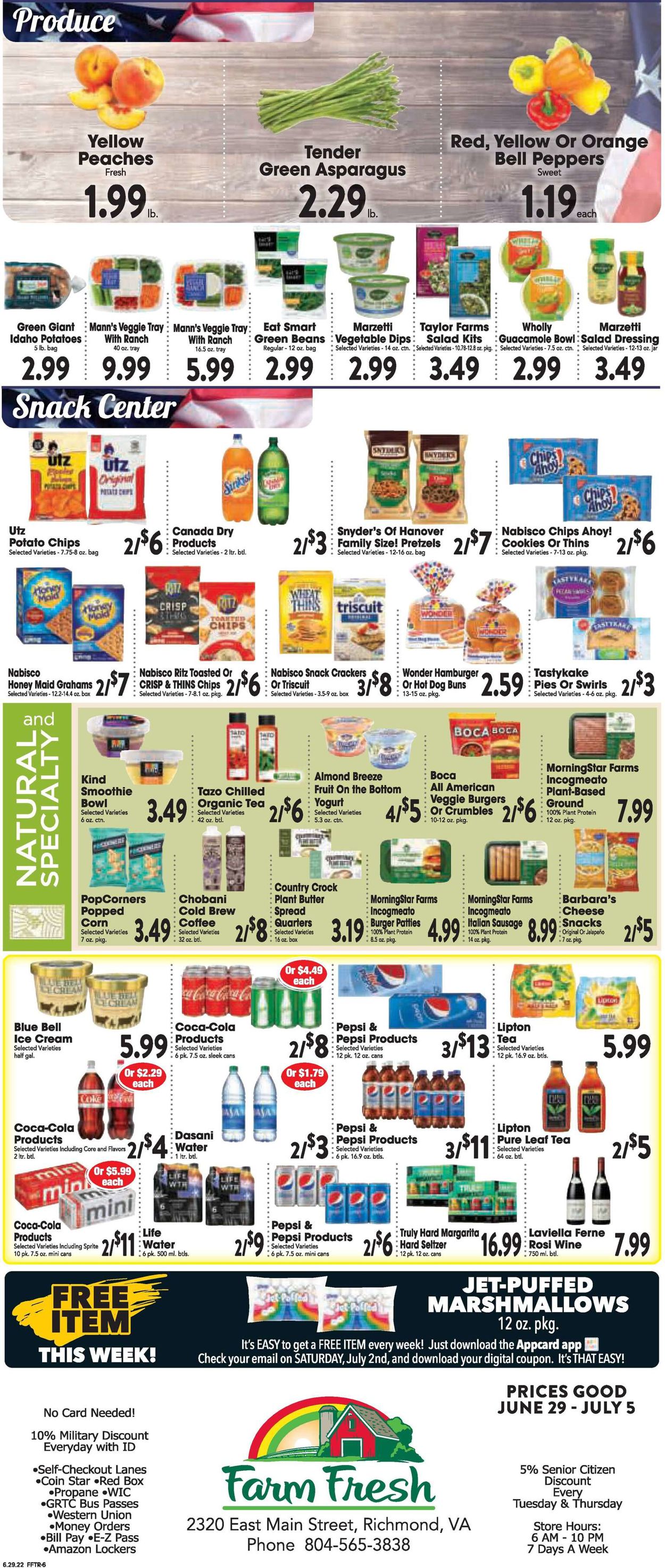 Farm Fresh - 4th of July Sale Weekly Ad Circular - valid 06/29-07/05/2022 (Page 6)