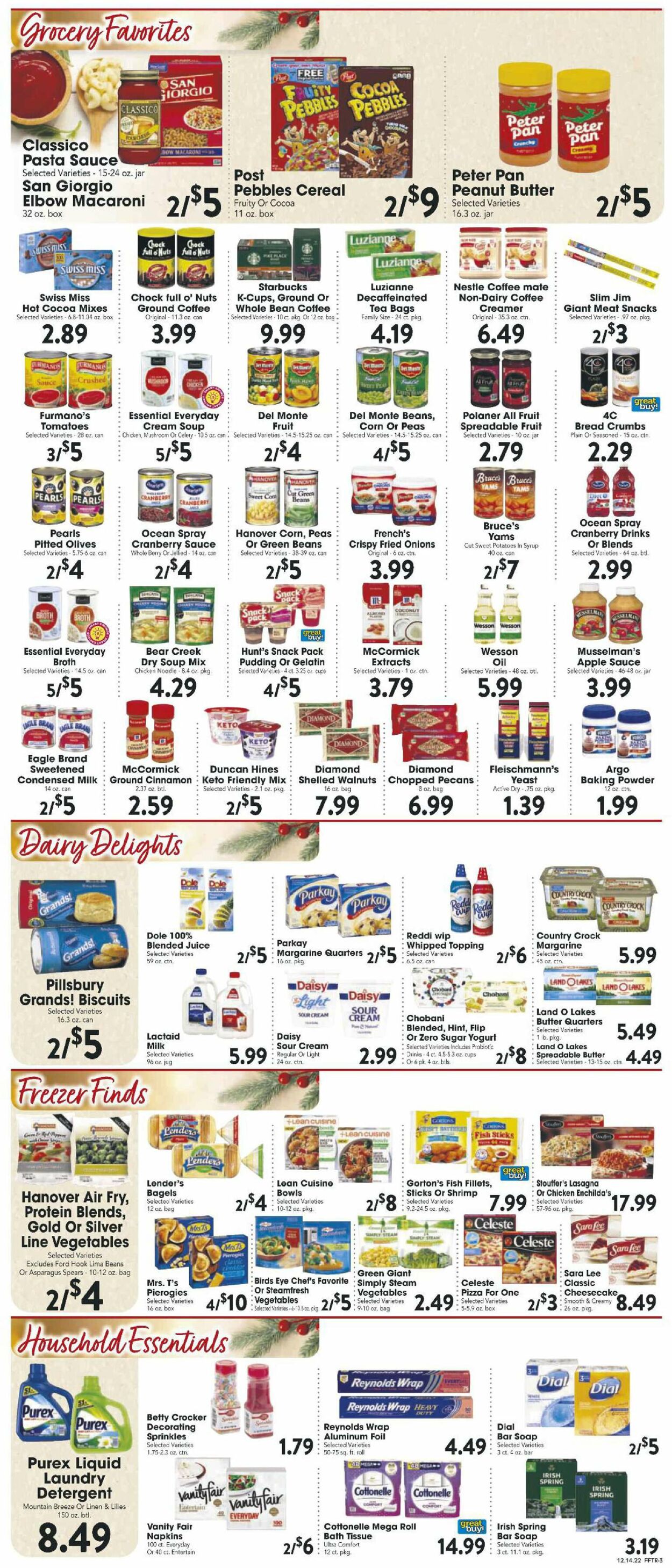 Farm Fresh Weekly Ad Circular - valid 12/14-12/20/2022 (Page 3)