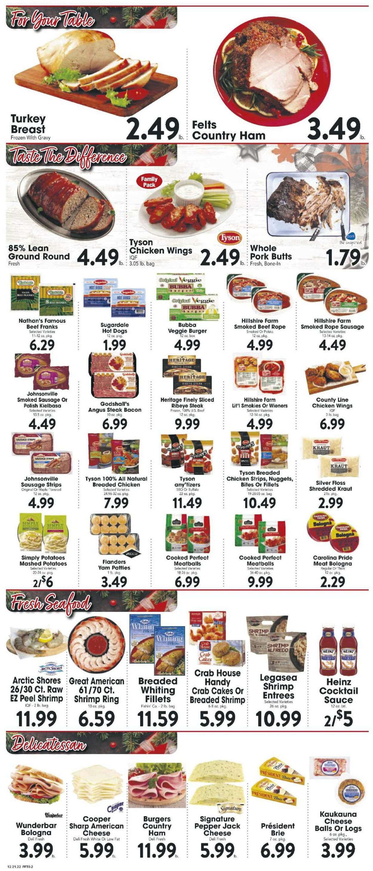 Farm Fresh Weekly Ad Circular - valid 12/21-12/27/2022 (Page 2)