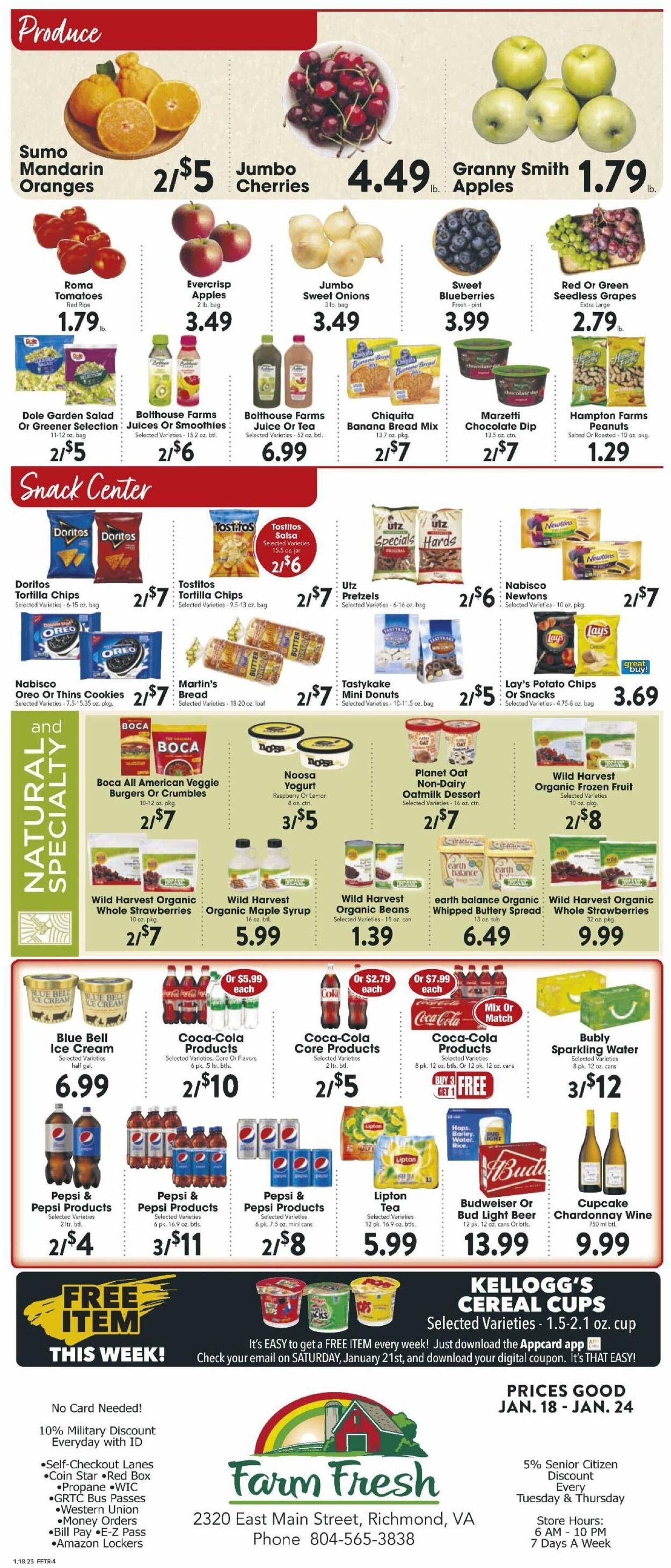 Farm Fresh Weekly Ad Circular - valid 01/18-01/24/2023 (Page 4)