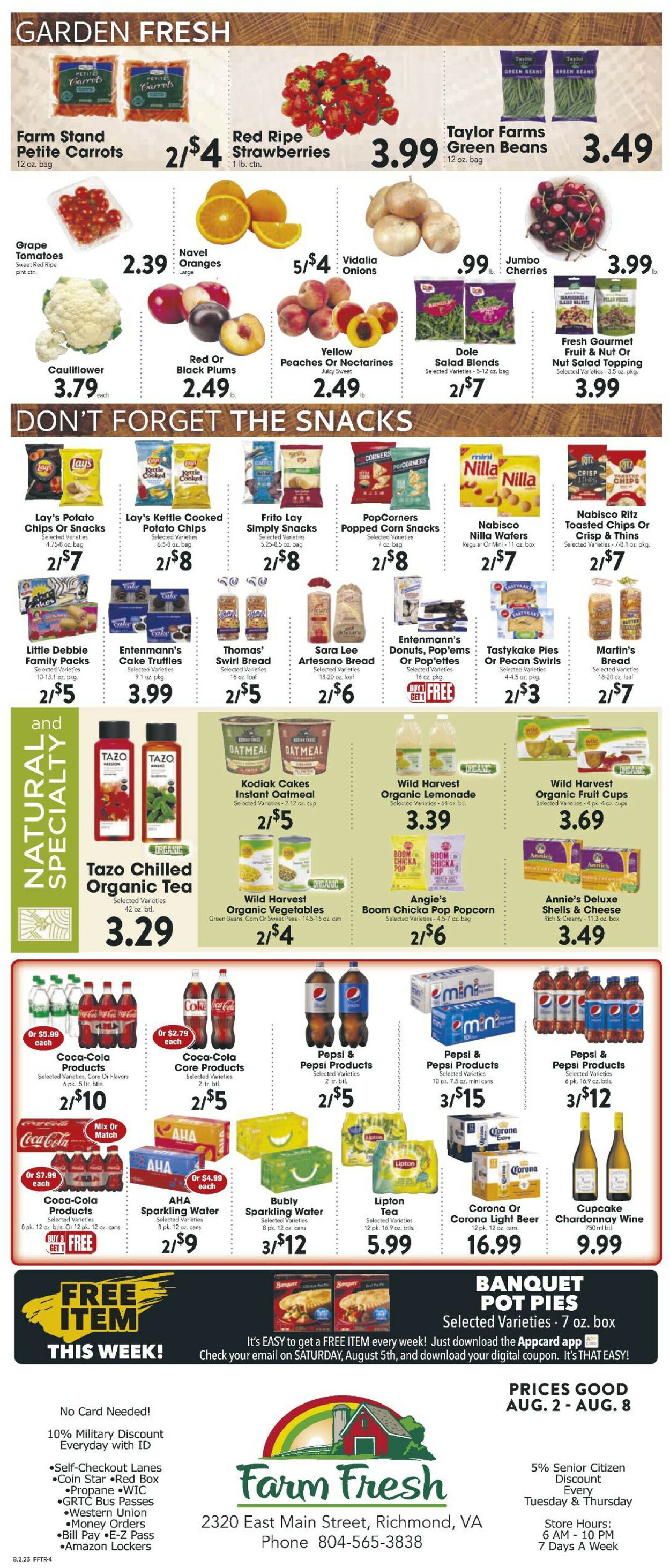 Farm Fresh Weekly Ad Circular - valid 08/02-08/08/2023 (Page 4)