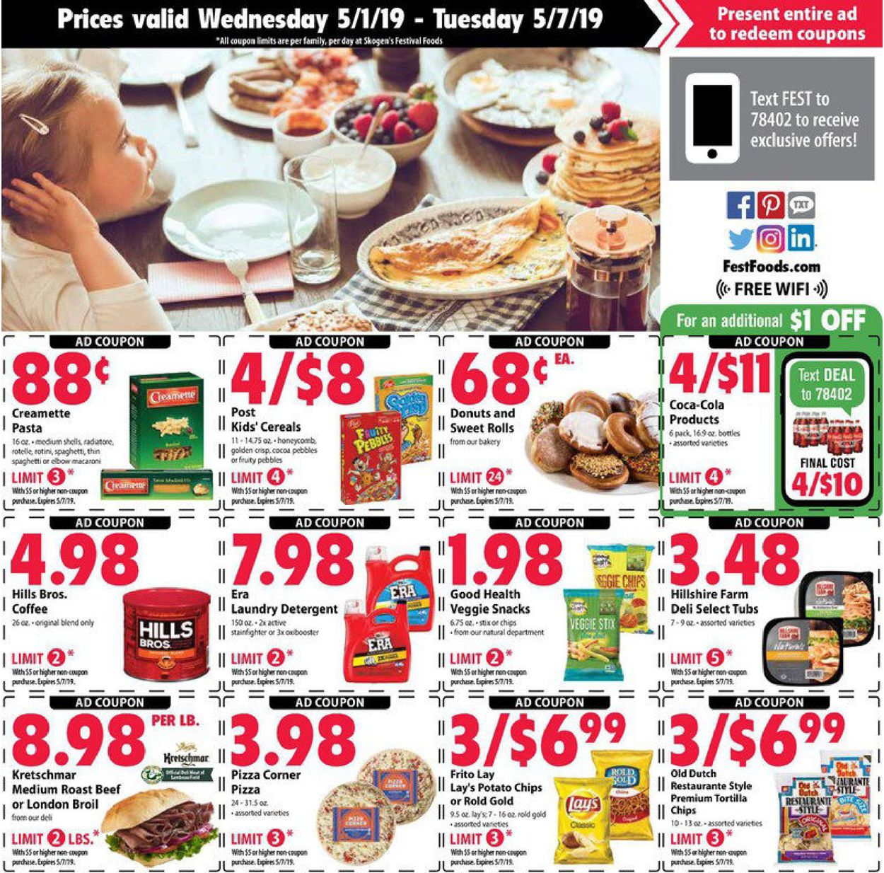 Festival Foods Weekly Ad Circular - valid 05/01-05/07/2019 (Page 2)