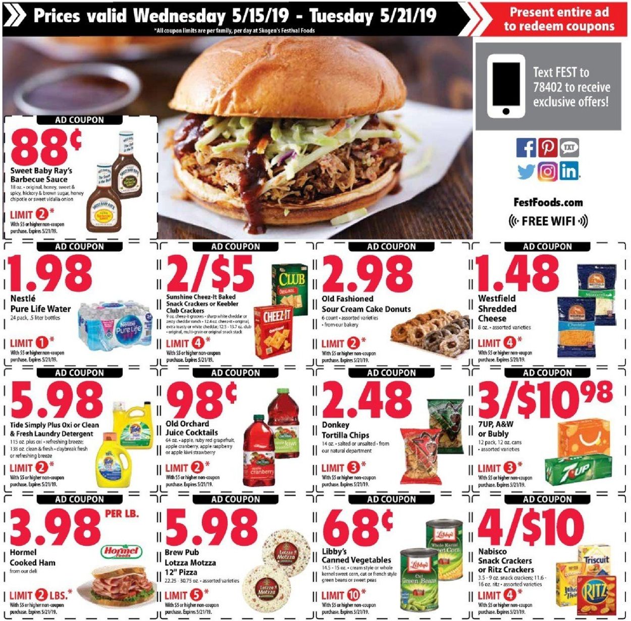 Festival Foods Weekly Ad Circular - valid 05/15-05/21/2019 (Page 2)