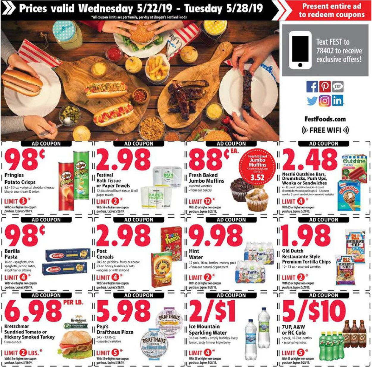 Festival Foods Weekly Ad Circular - valid 05/22-05/28/2019 (Page 2)