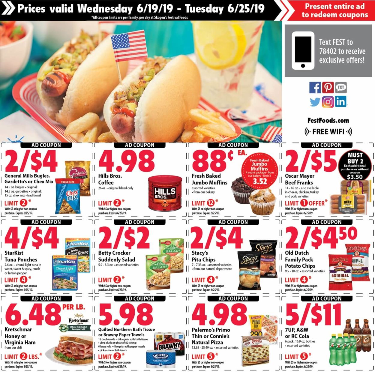 Festival Foods Weekly Ad Circular - valid 06/12-06/25/2019 (Page 2)