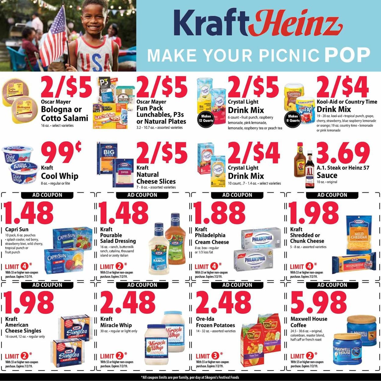 Festival Foods Weekly Ad Circular - valid 06/26-07/02/2019 (Page 15)