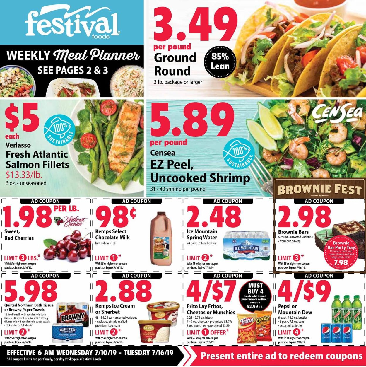 Festival Foods Weekly Ad Circular - valid 07/10-07/16/2019