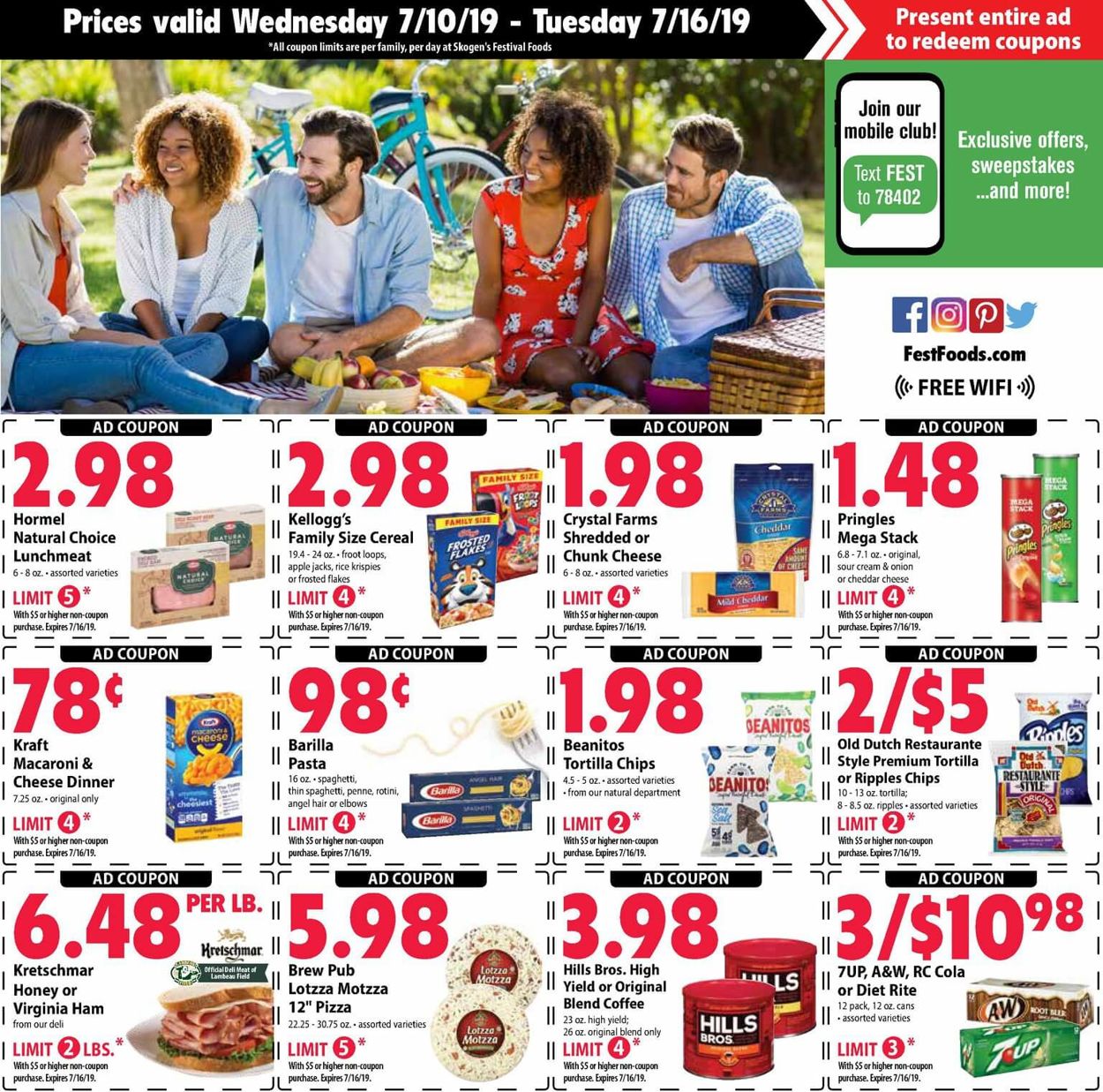 Festival Foods Weekly Ad Circular - valid 07/10-07/16/2019 (Page 4)