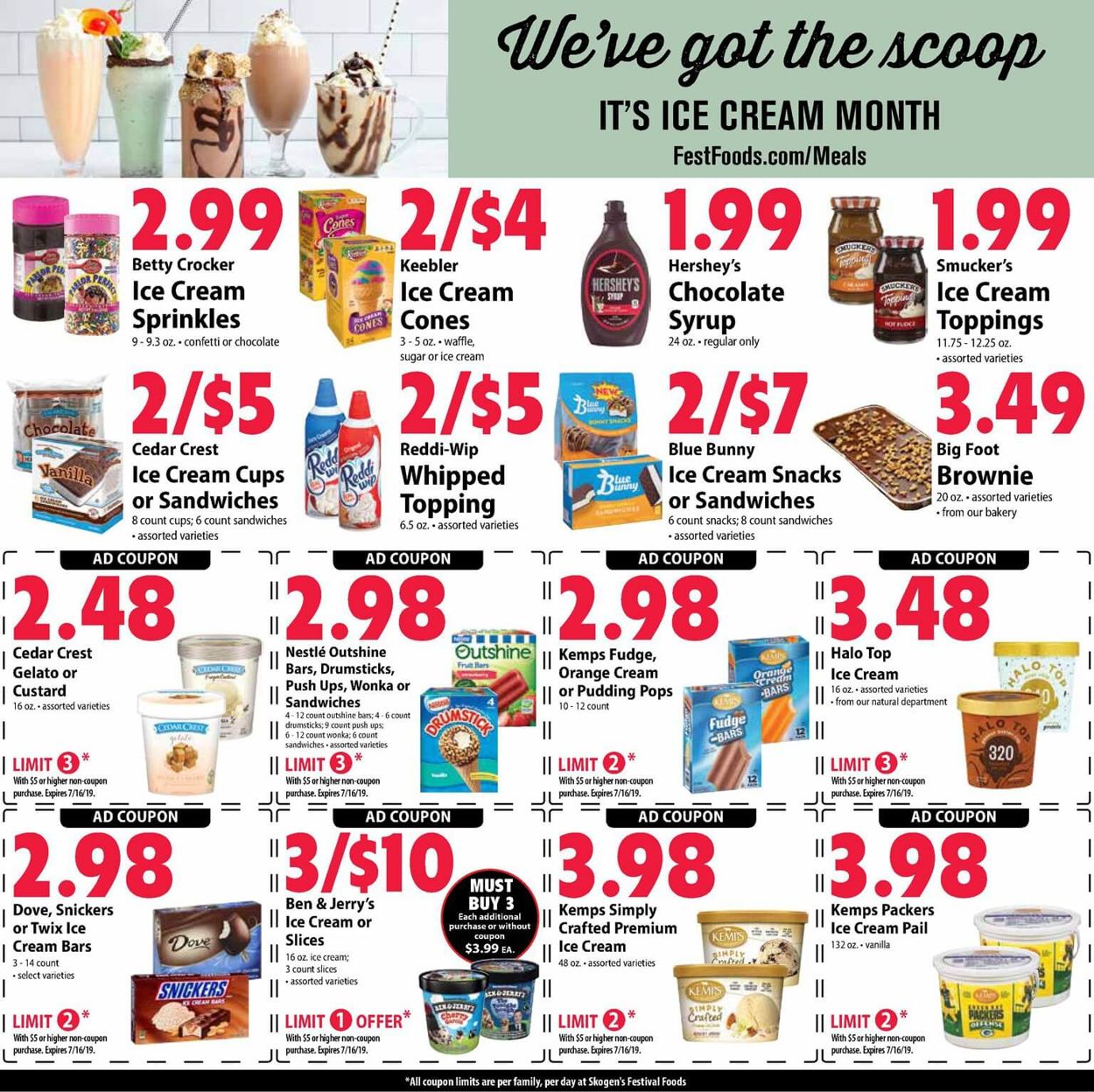 Festival Foods Weekly Ad Circular - valid 07/10-07/16/2019 (Page 15)