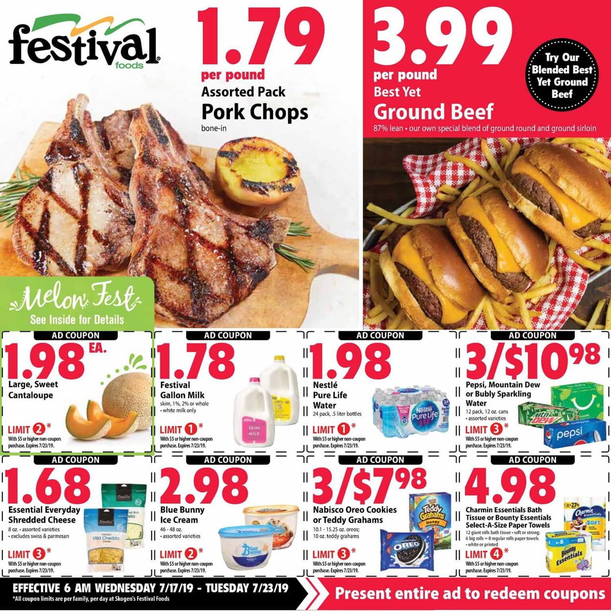 Festival Foods Weekly Ad Circular - valid 07/17-07/23/2019