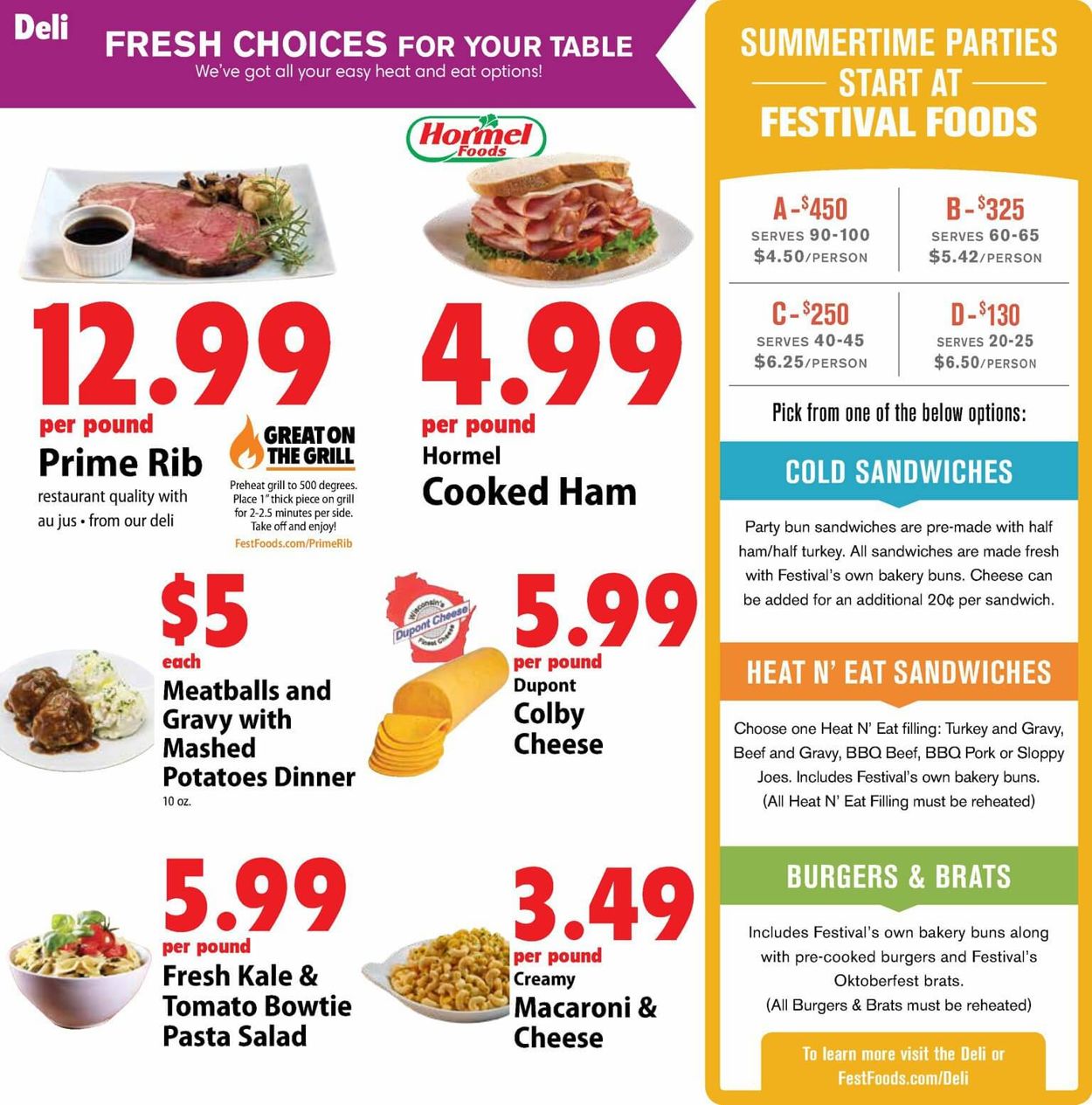 Festival Foods Weekly Ad Circular - valid 07/17-07/23/2019 (Page 4)