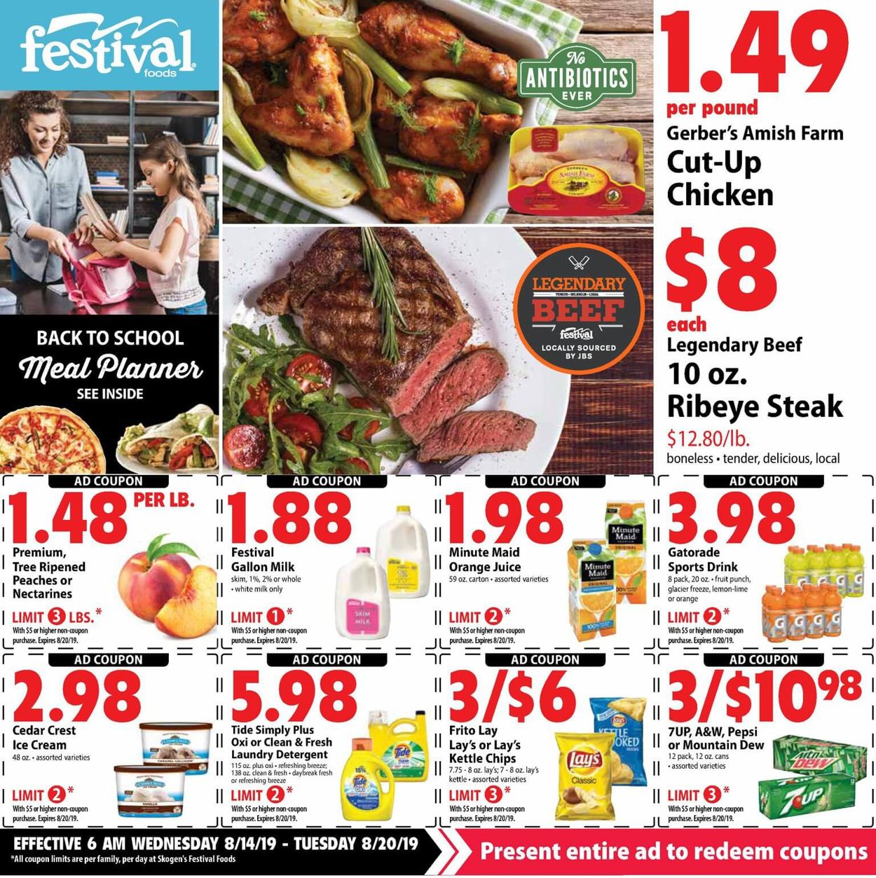 Festival Foods Weekly Ad Circular - valid 08/14-08/20/2019