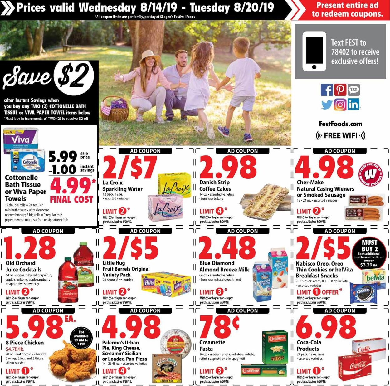 Festival Foods Weekly Ad Circular - valid 08/14-08/20/2019 (Page 4)