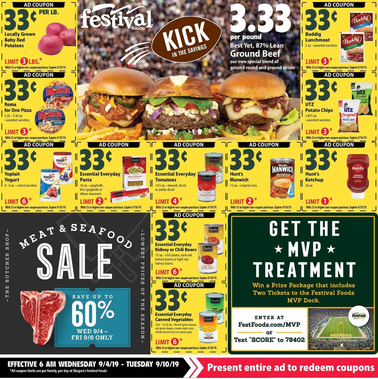 Festival Foods Weekly Ad Circular - valid 09/04-09/10/2019