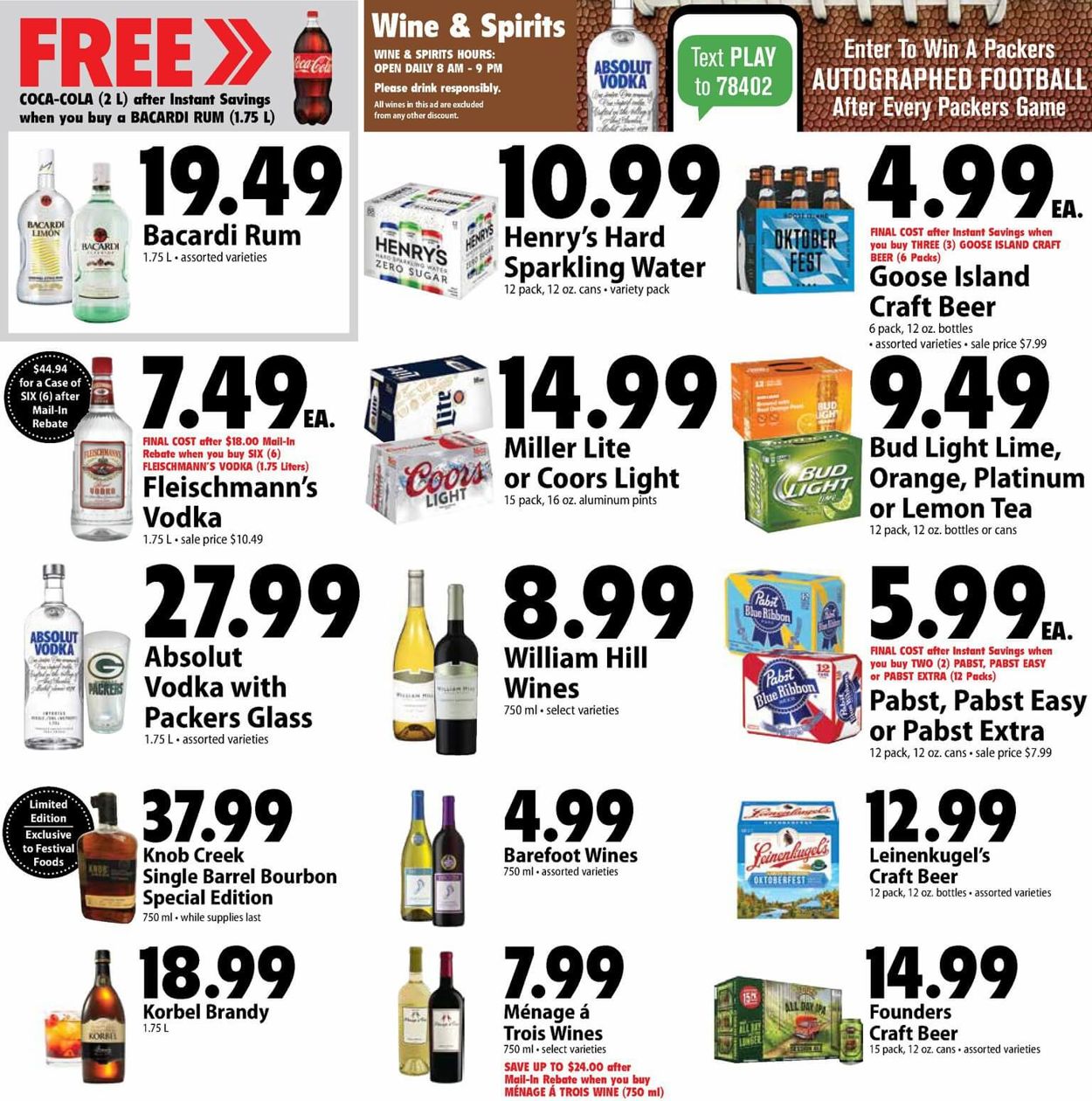 Festival Foods Weekly Ad Circular - valid 09/11-09/17/2019 (Page 14)