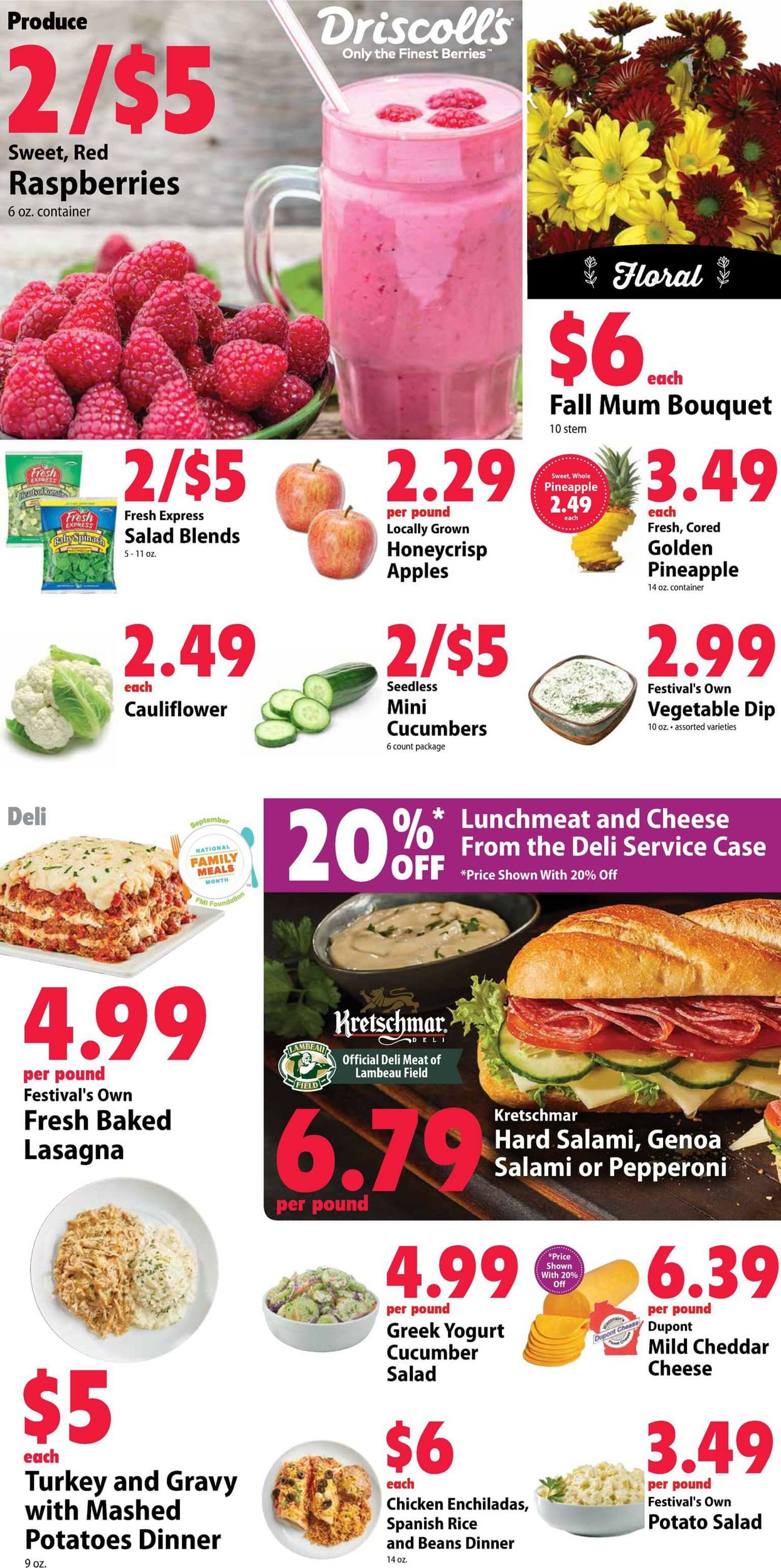 Festival Foods Weekly Ad Circular - valid 09/25-10/01/2019 (Page 2)