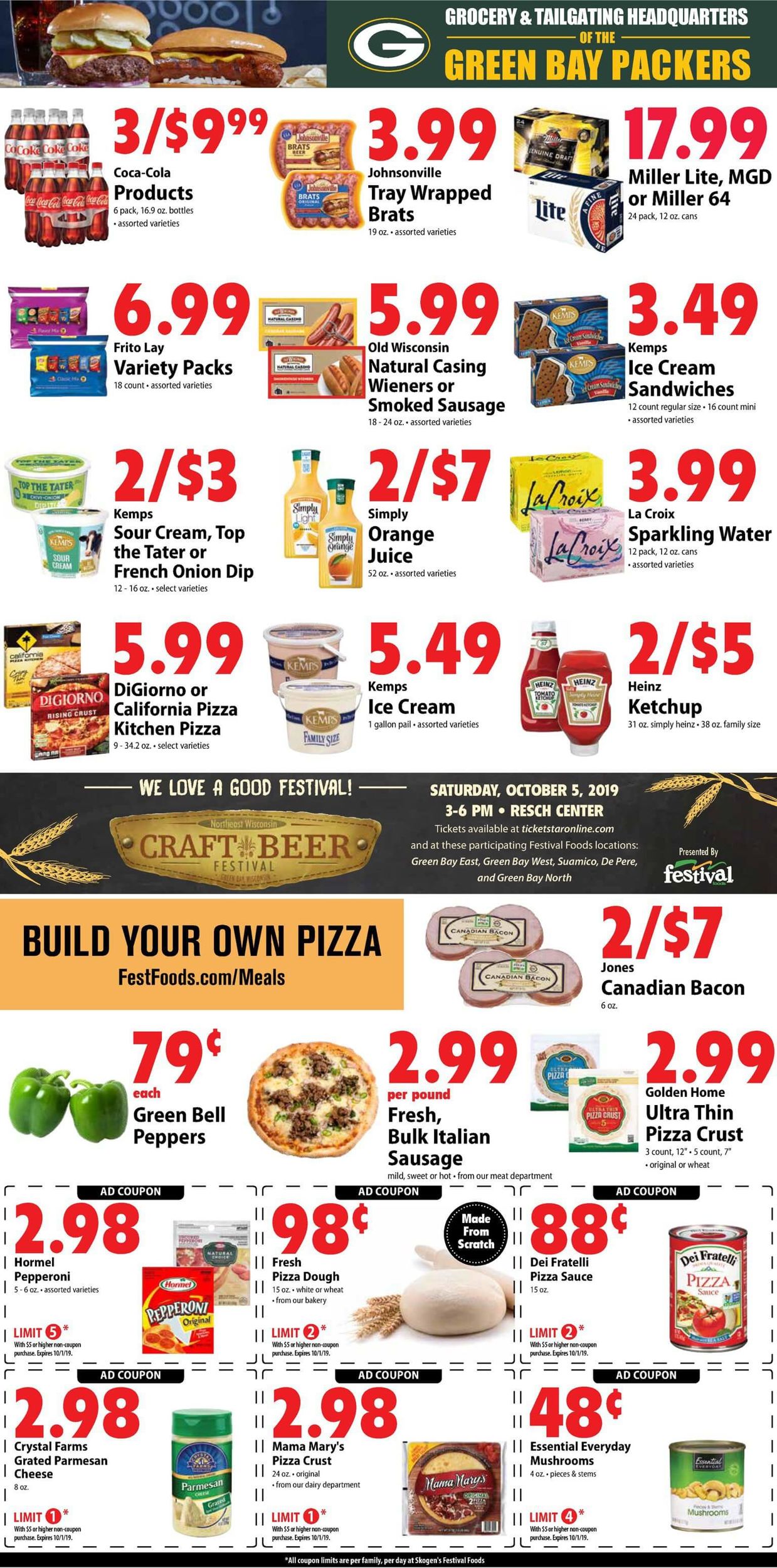 Festival Foods Weekly Ad Circular - valid 09/25-10/01/2019 (Page 8)
