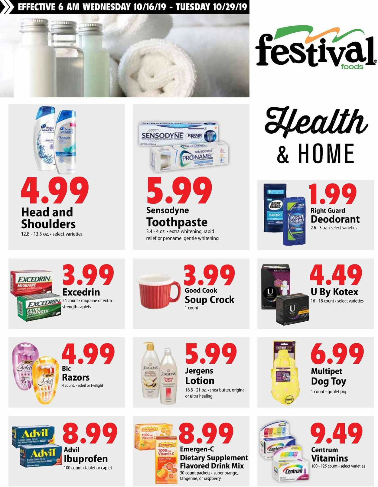 Festival Foods Weekly Ad Circular - valid 10/16-10/22/2019 (Page 10)