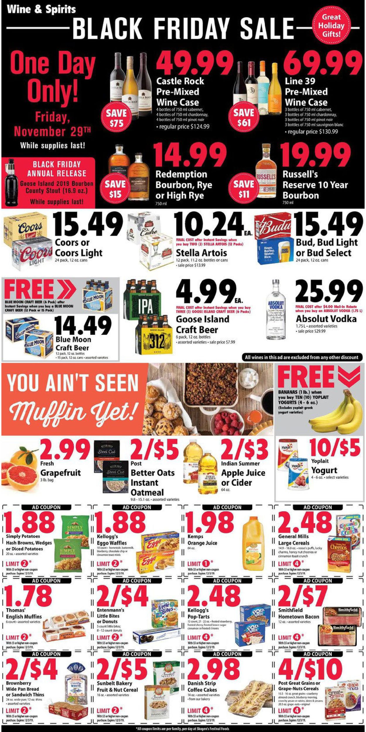 Festival Foods Black Friday Ad 2019 Weekly Ad Circular - valid 11/27-12/03/2019 (Page 8)