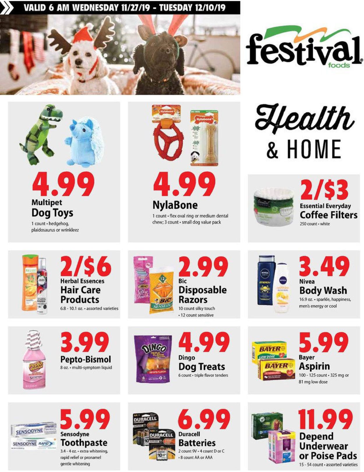 Festival Foods Black Friday Ad 2019 Weekly Ad Circular - valid 11/27-12/03/2019 (Page 10)