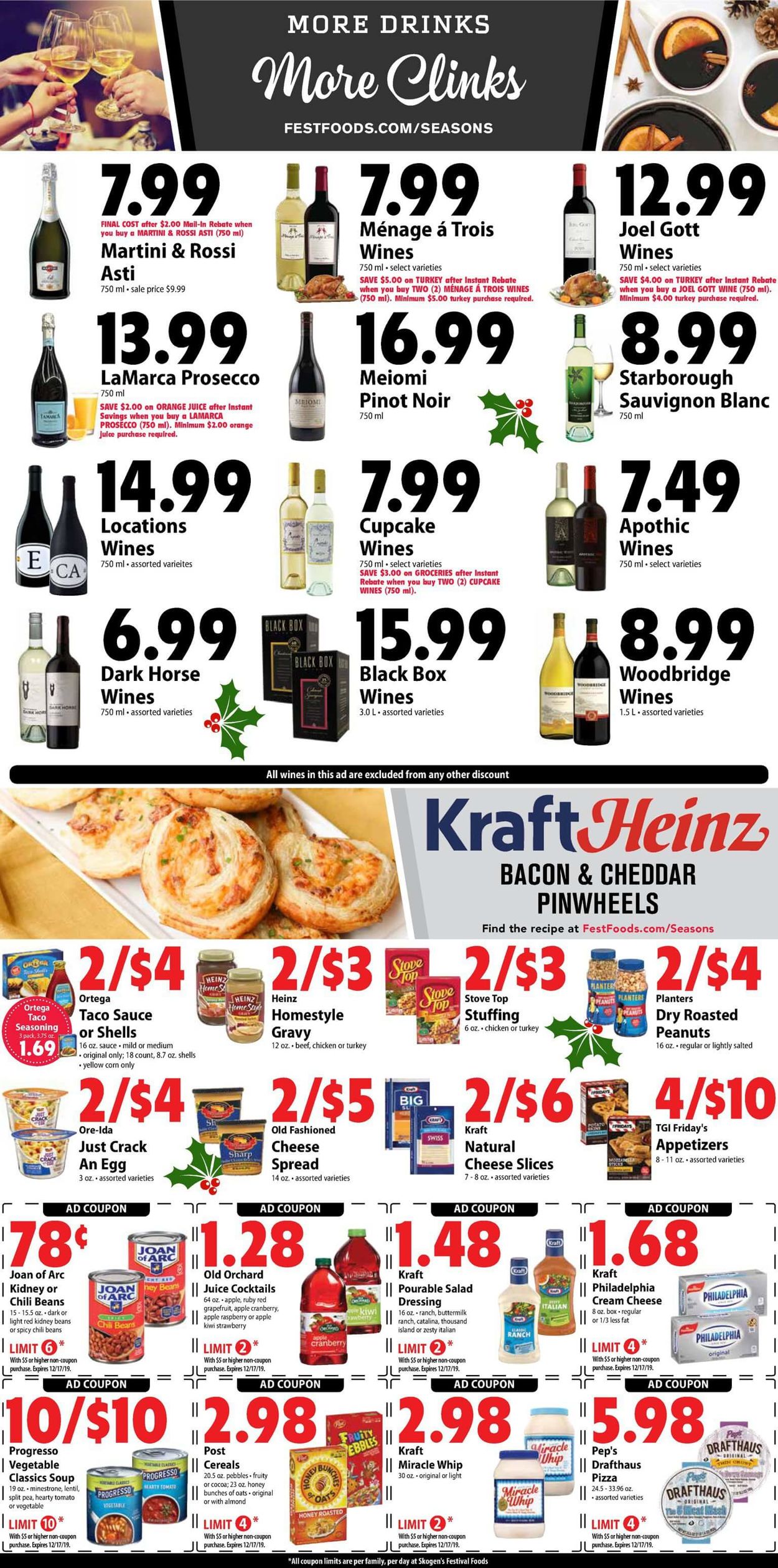 Festival Foods - Christmas Ad 2019 Weekly Ad Circular - valid 12/11-12/17/2019 (Page 9)