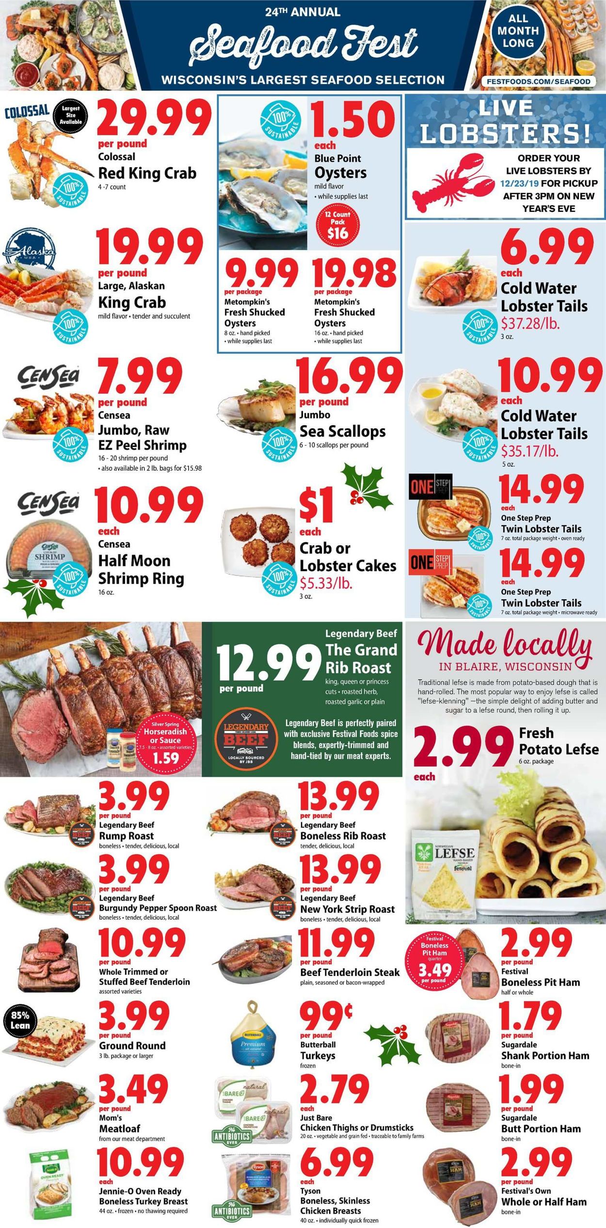 Festival Foods Weekly Ad Circular - valid 12/18-12/24/2019 (Page 3)