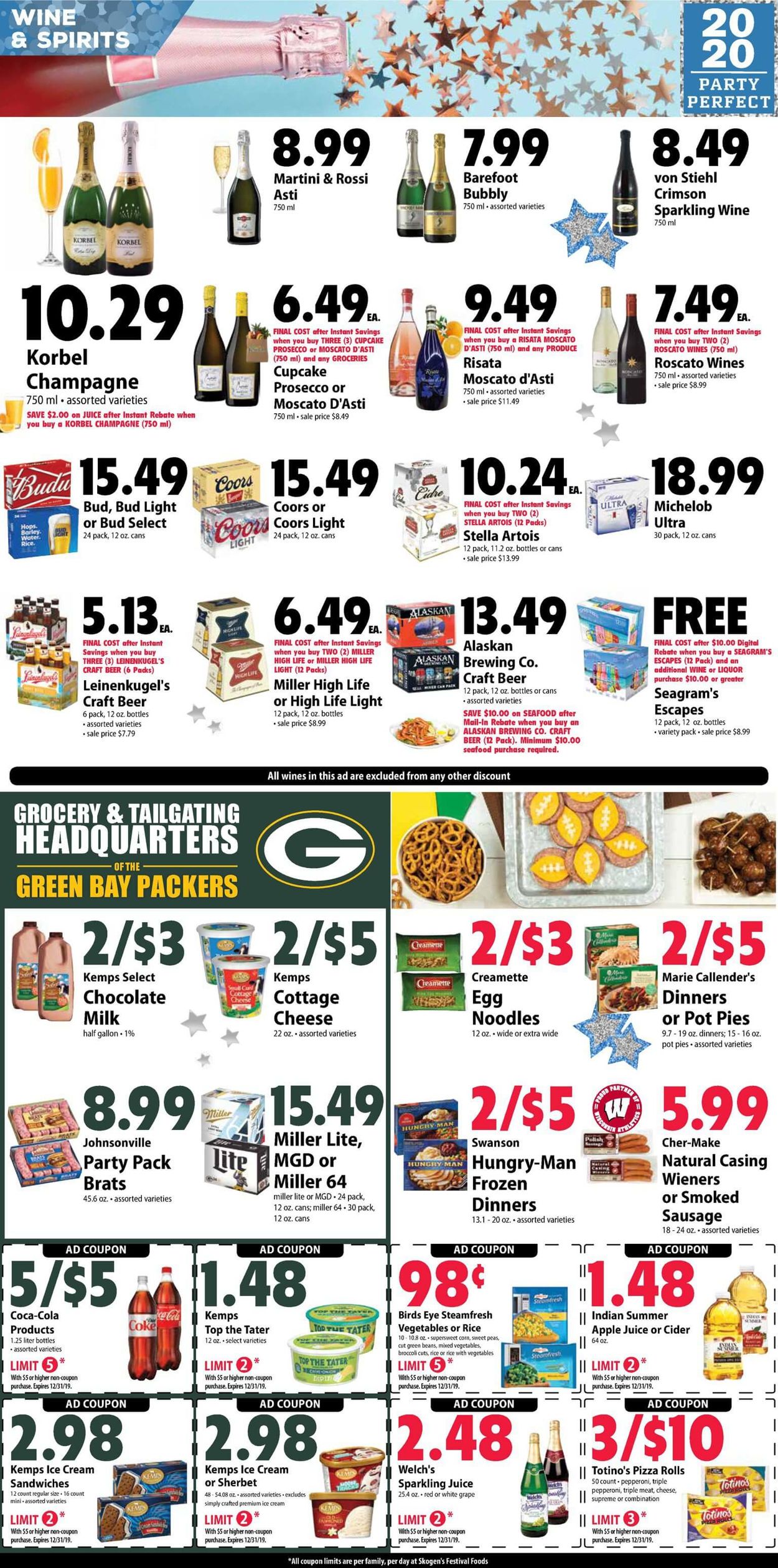 Festival Foods - New Year's Ad 2019/2020 Weekly Ad Circular - valid 12/25-12/31/2019 (Page 8)