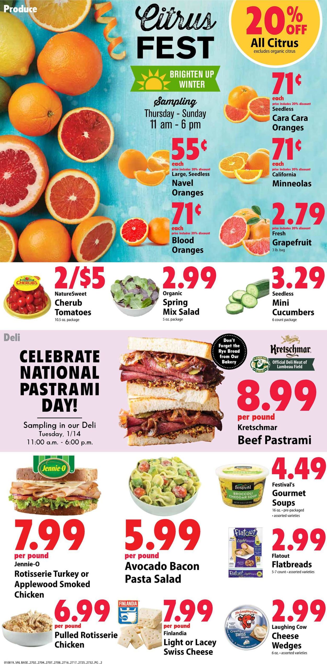 Festival Foods Weekly Ad Circular - valid 01/08-01/14/2020 (Page 2)