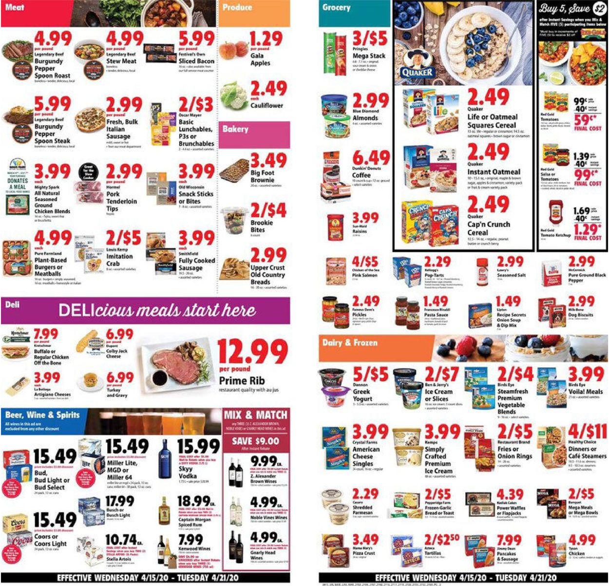 Festival Foods Weekly Ad Circular - valid 04/15-04/21/2020 (Page 2)