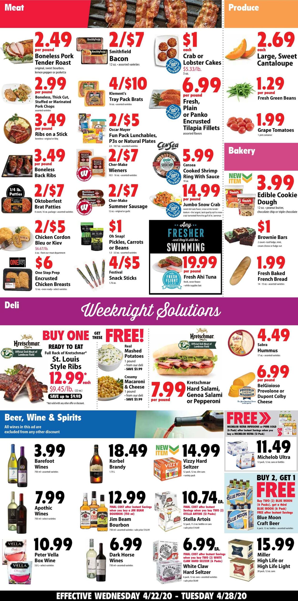 Festival Foods Weekly Ad Circular - valid 04/22-04/28/2020 (Page 2)
