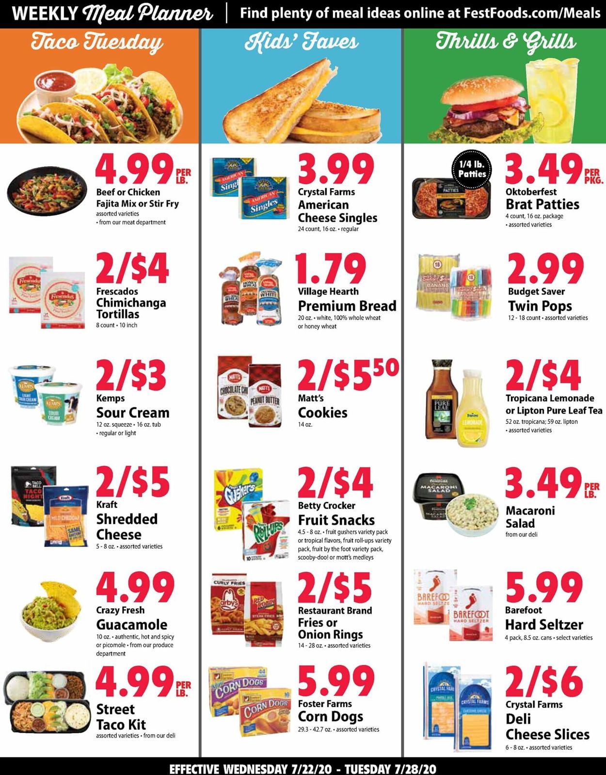 Festival Foods Weekly Ad Circular - valid 07/22-07/28/2020 (Page 2)