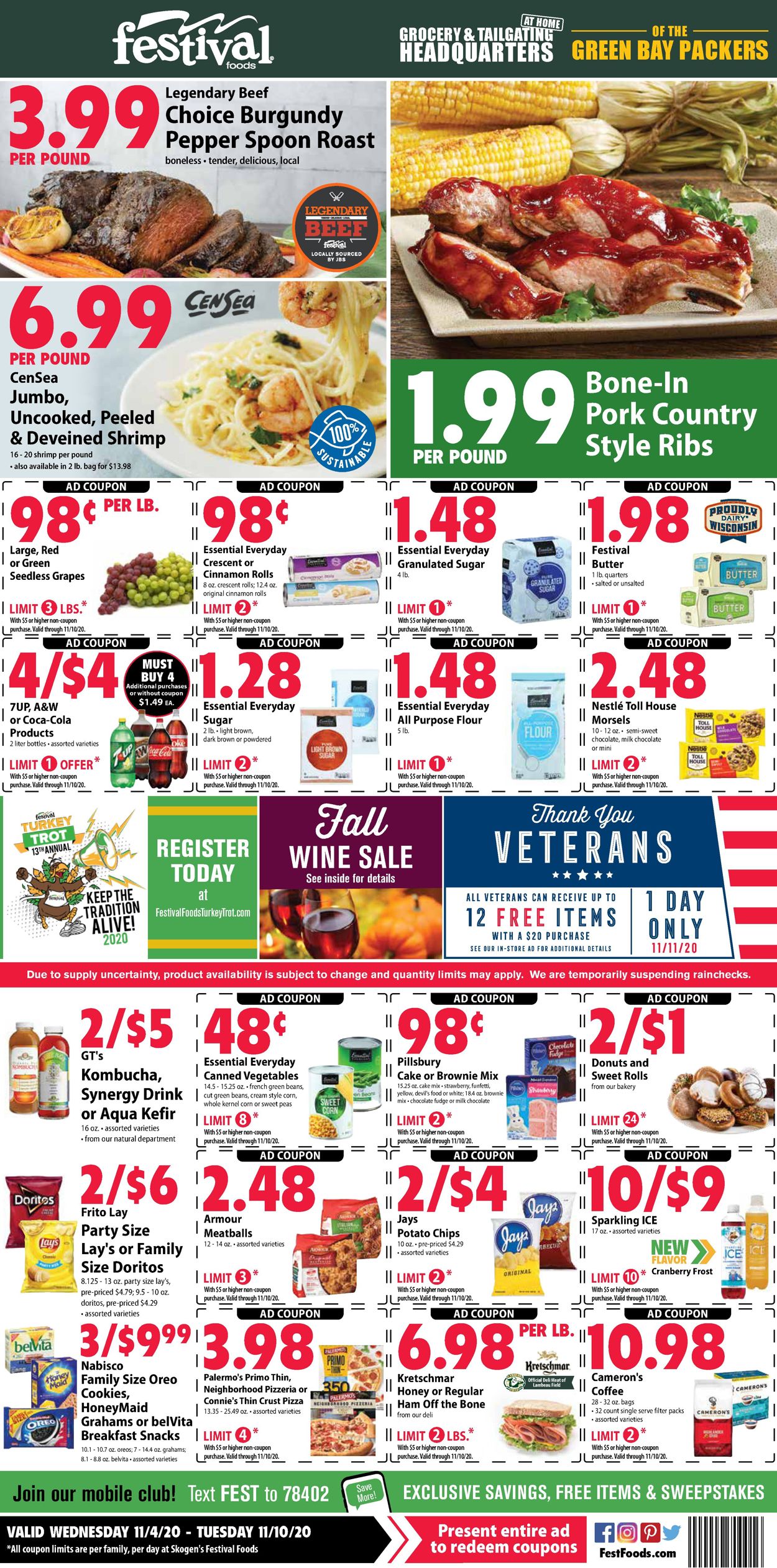 Festival Foods Weekly Ad Circular - valid 10/28-11/10/2020 (Page 4)