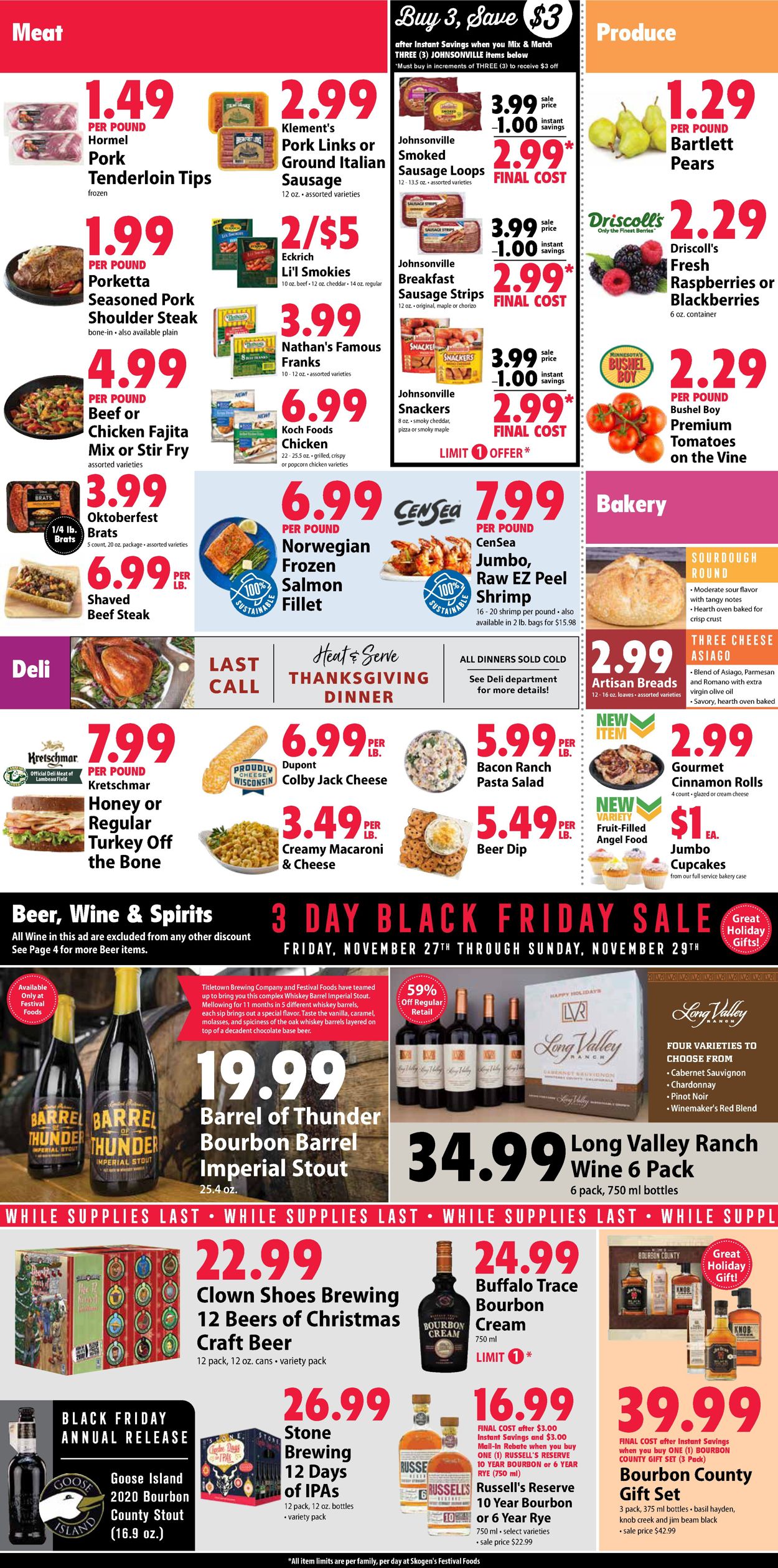 Festival Foods Black Friday 2020 Weekly Ad Circular - valid 11/25-12/01/2020 (Page 2)