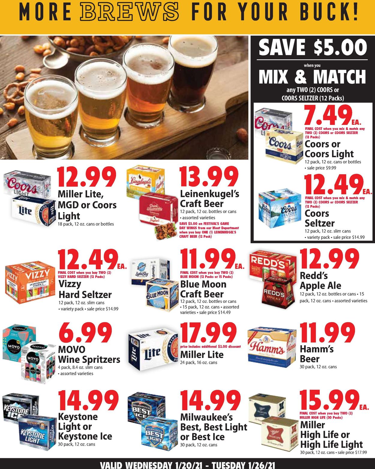 Festival Foods Weekly Ad Circular - valid 01/20-01/26/2021 (Page 3)