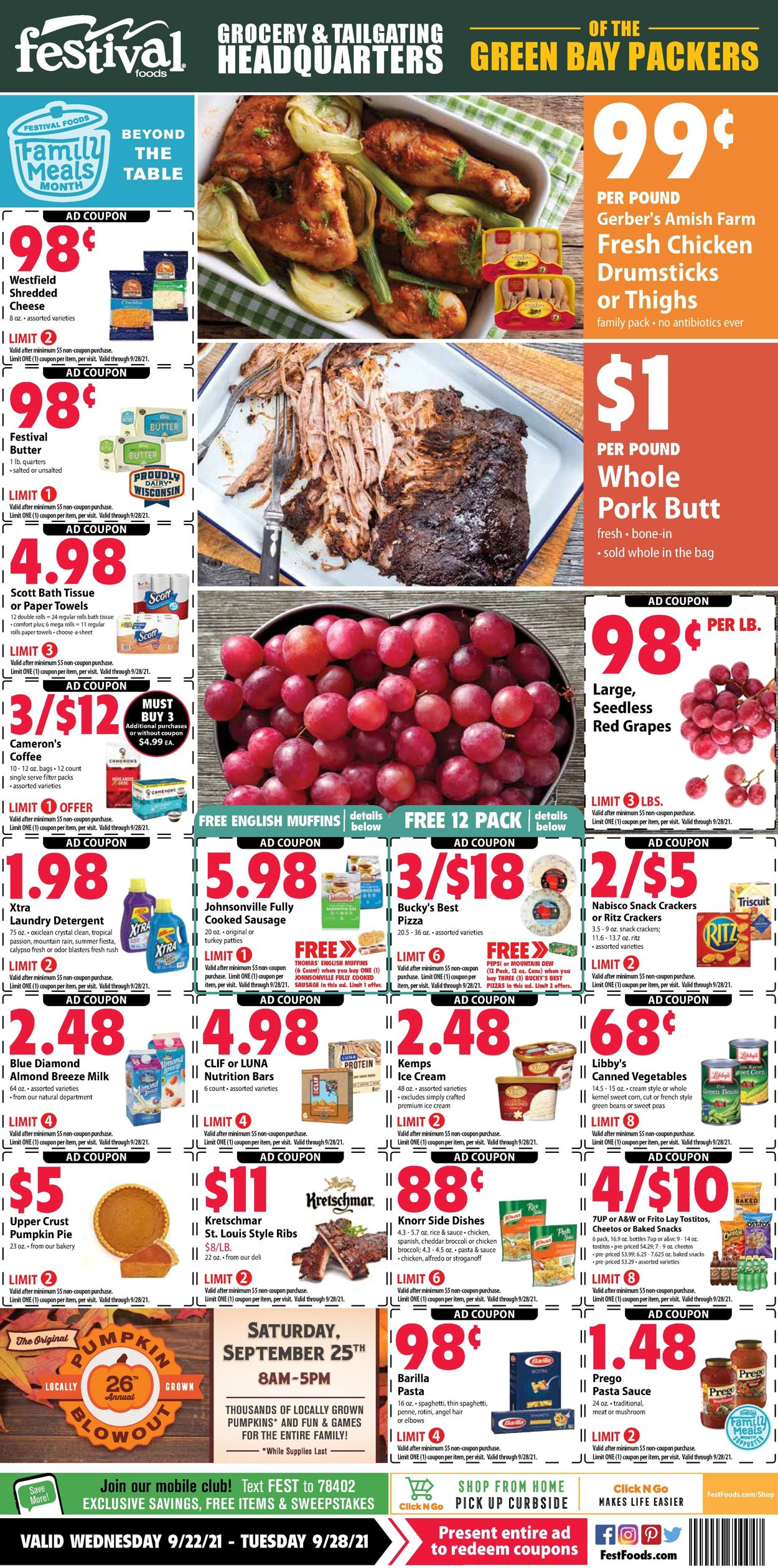Festival Foods Weekly Ad Circular - valid 09/22-09/28/2021 (Page 4)