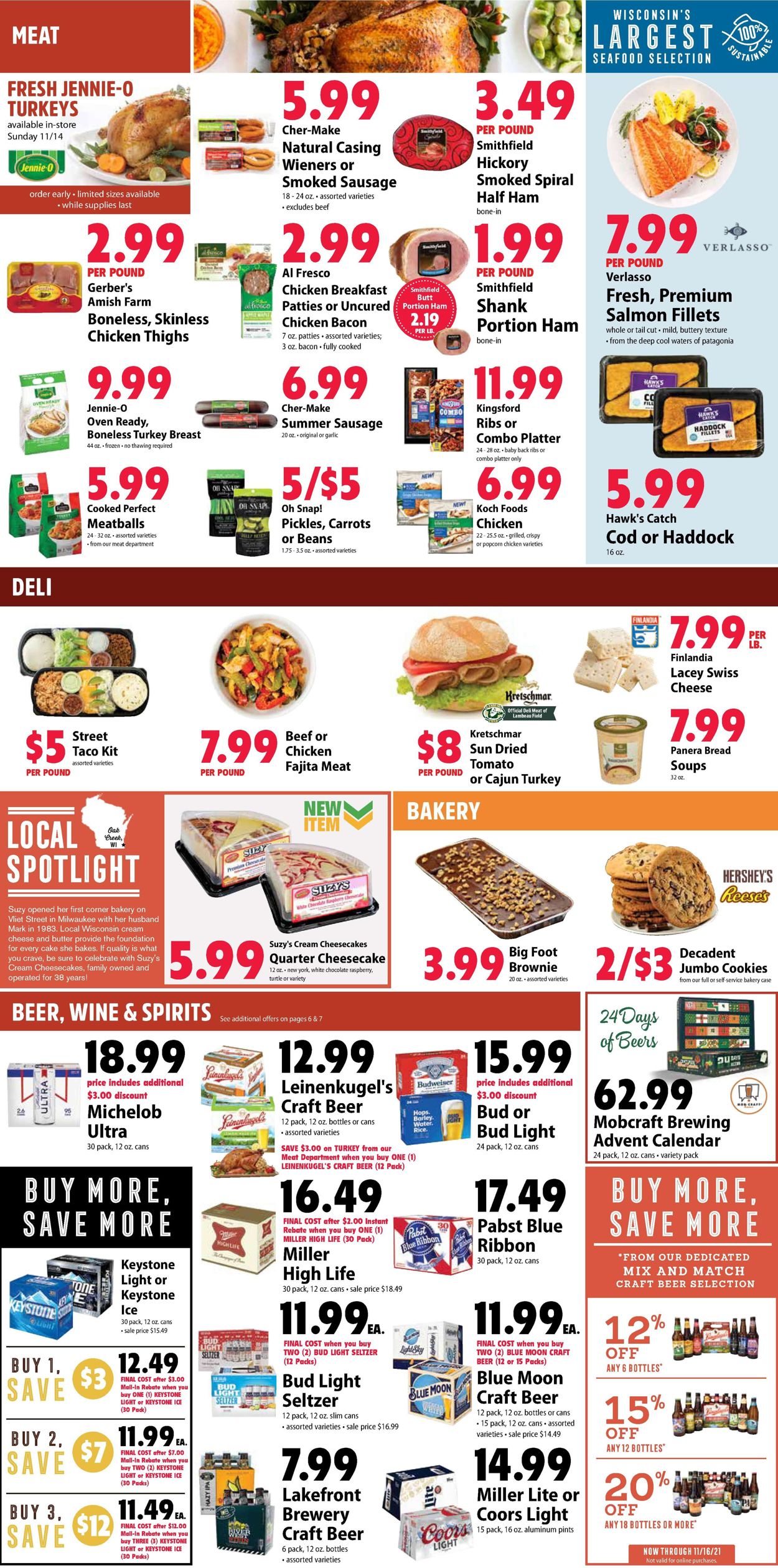 Festival Foods Weekly Ad Circular - valid 11/10-11/16/2021 (Page 2)
