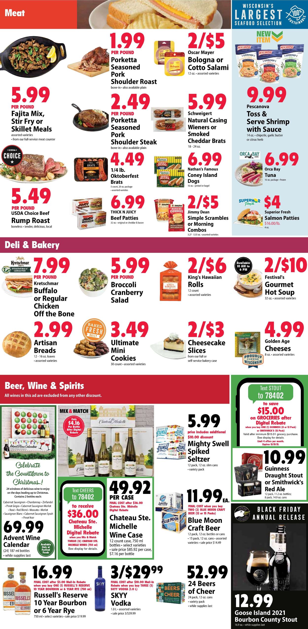 Festival Foods HOLIDAY 2021 Weekly Ad Circular - valid 11/24-11/30/2021 (Page 2)