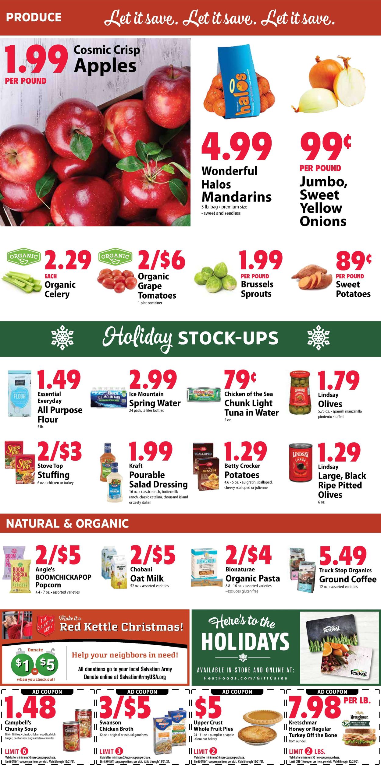 Festival Foods CHRISTMAS 2021 Weekly Ad Circular - valid 12/15-12/21/2021 (Page 8)