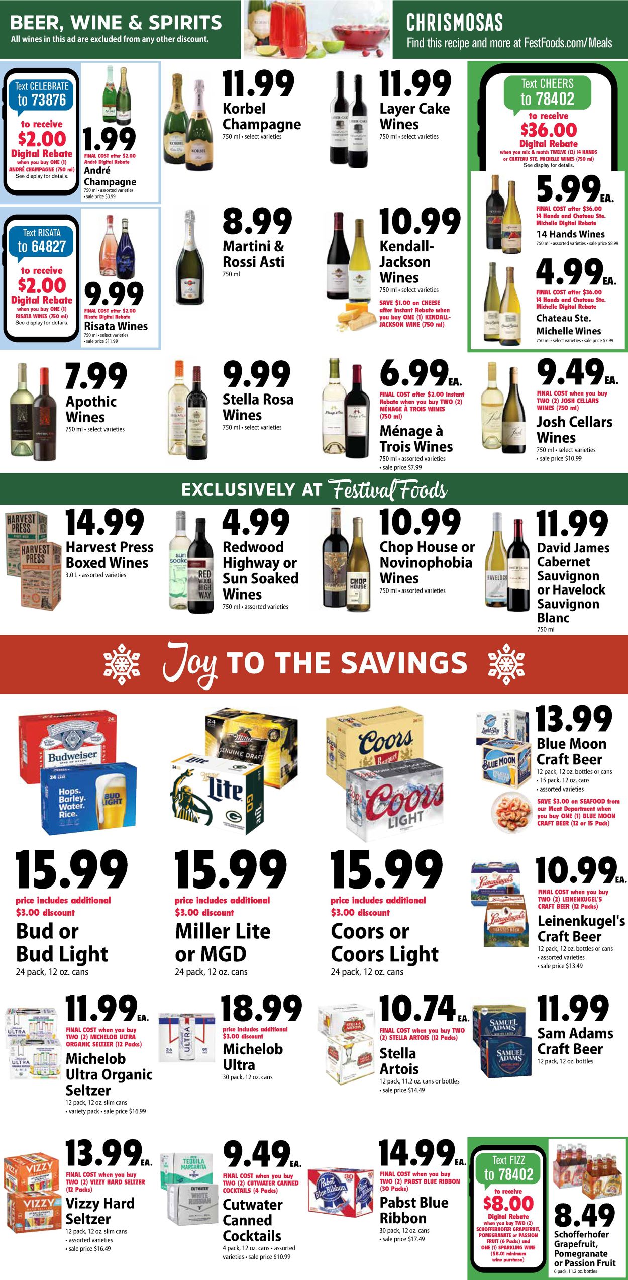 Festival Foods HOLIDAY 2021 Weekly Ad Circular - valid 12/22-12/28/2021 (Page 6)