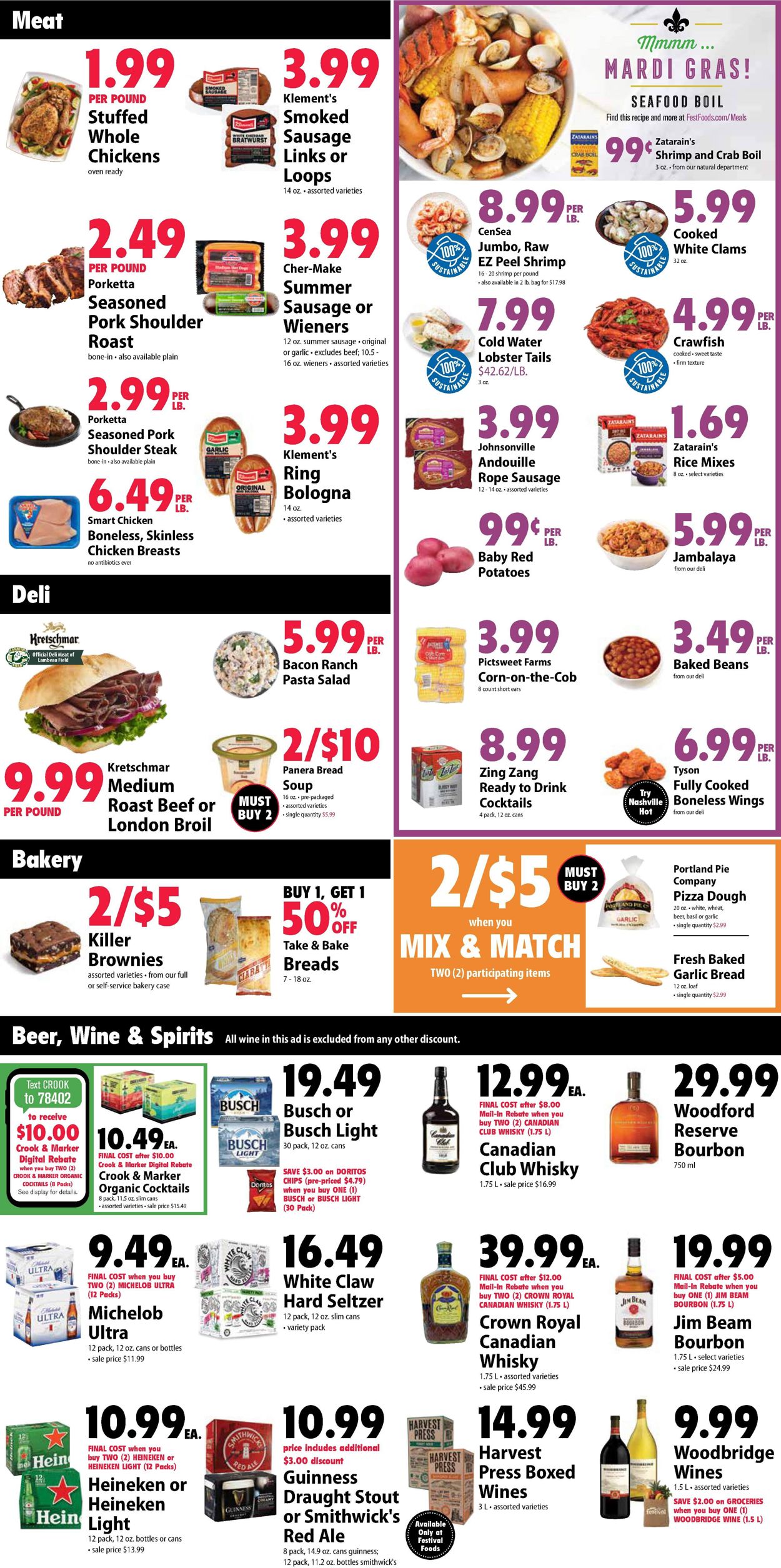 Festival Foods Weekly Ad Circular - valid 02/23-03/01/2022 (Page 2)