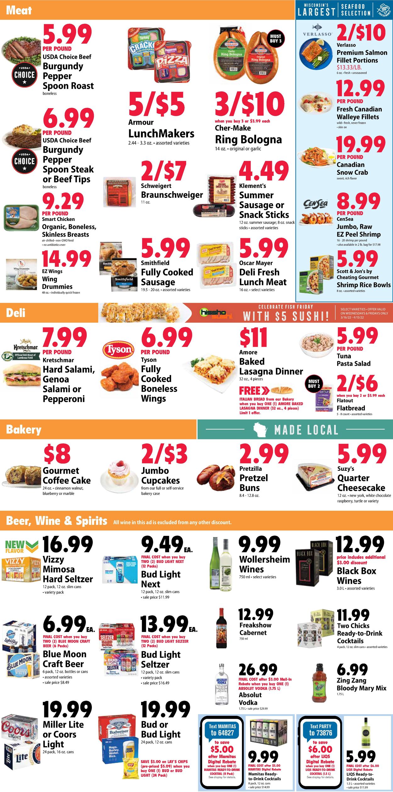 Festival Foods Weekly Ad Circular - valid 03/16-03/22/2022 (Page 2)