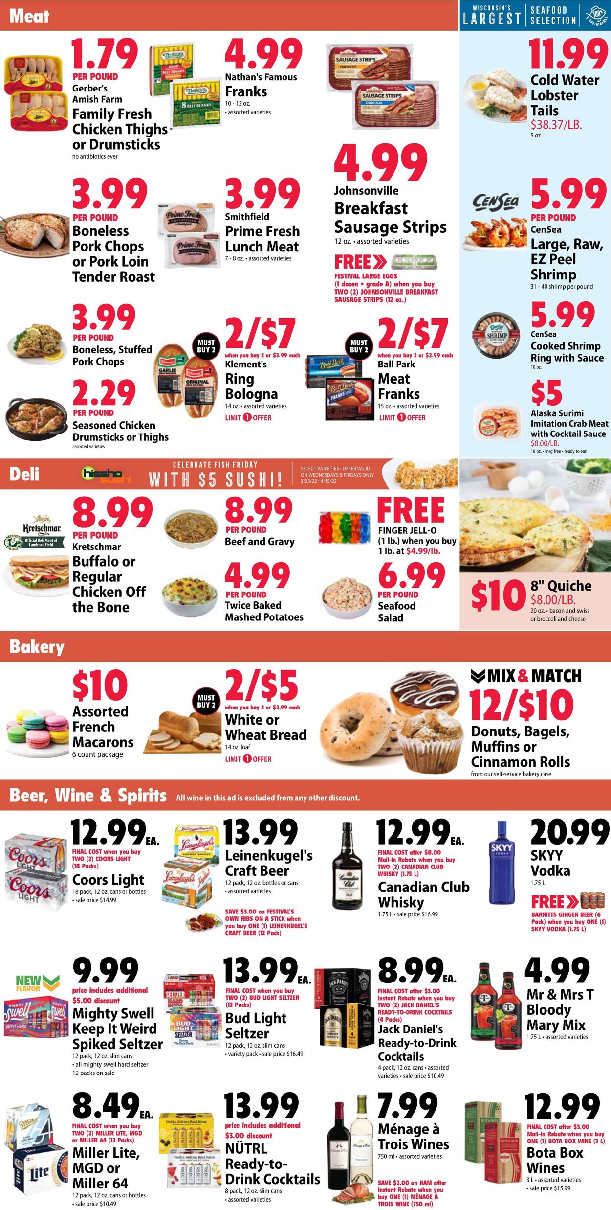 Festival Foods Weekly Ad Circular - valid 03/23-03/29/2022 (Page 2)