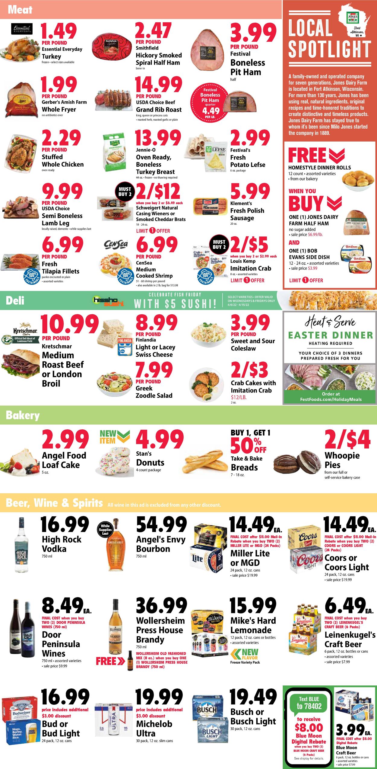 Festival Foods EASTER 2022 Weekly Ad Circular - valid 04/06-04/12/2022 (Page 2)