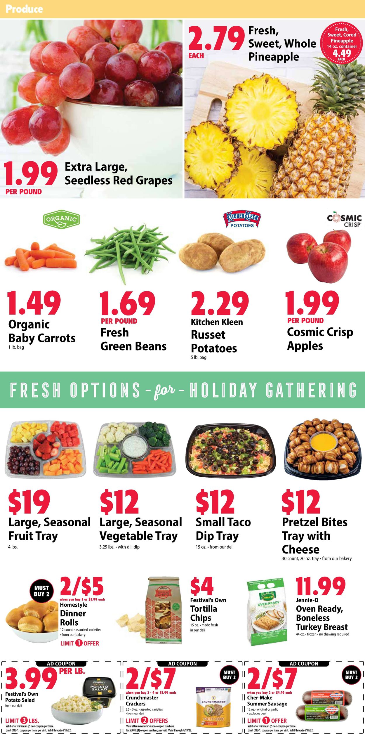 Festival Foods EASTER 2022 Weekly Ad Circular - valid 04/13-04/19/2022 (Page 6)