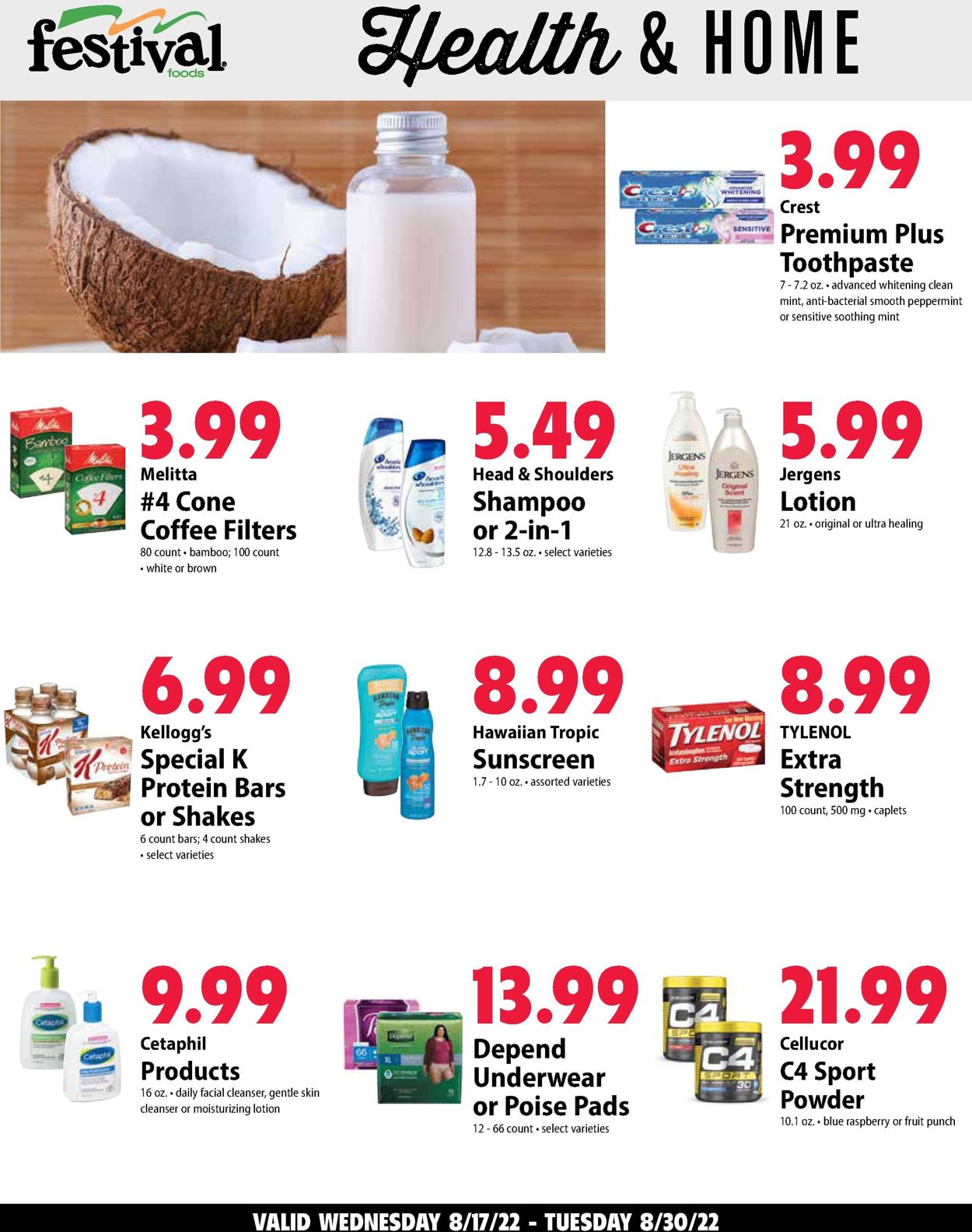 Festival Foods Weekly Ad Circular - valid 08/17-08/23/2022 (Page 6)
